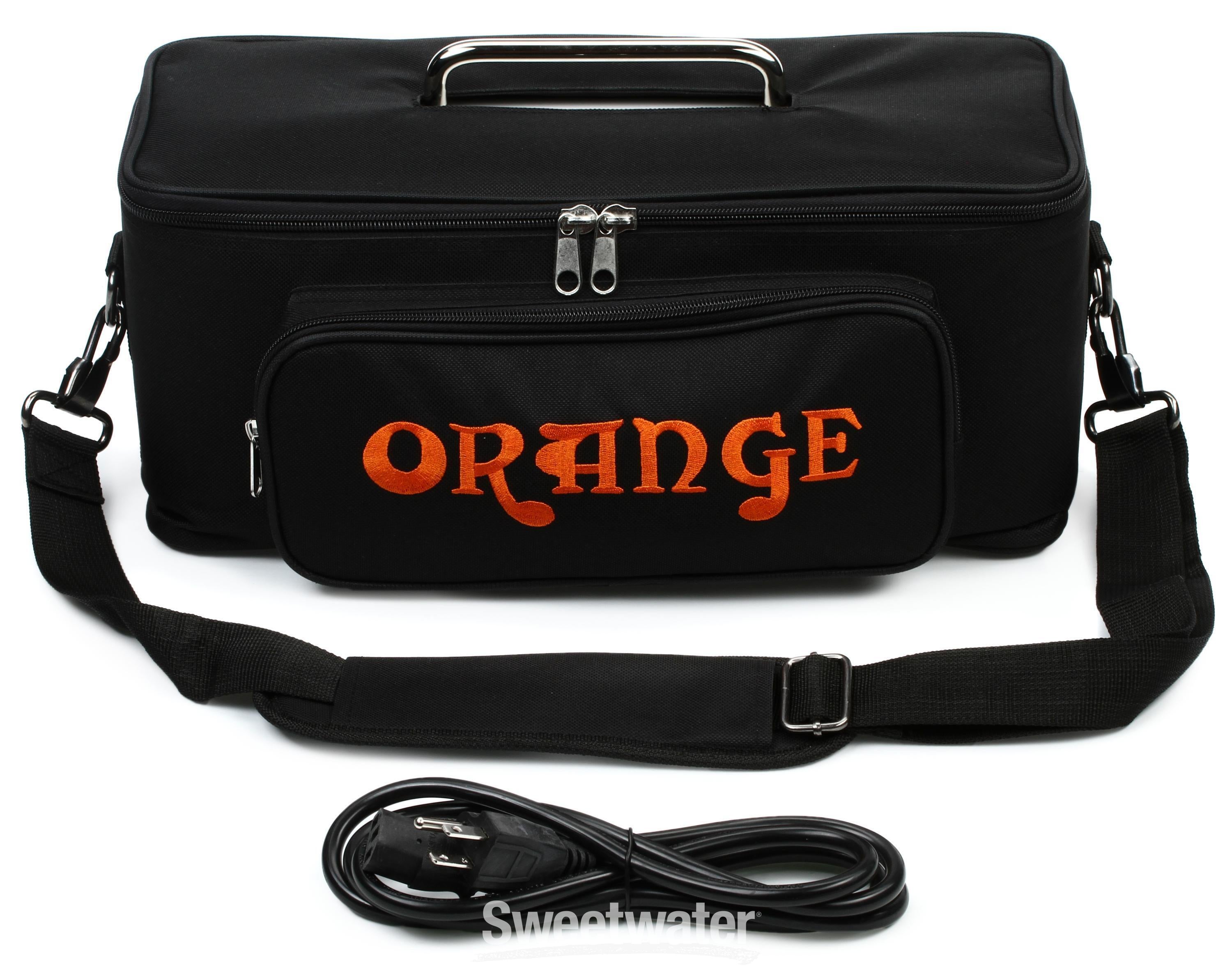 Orange Brent Hinds Terror 15-watt 2-channel Tube Head | Sweetwater