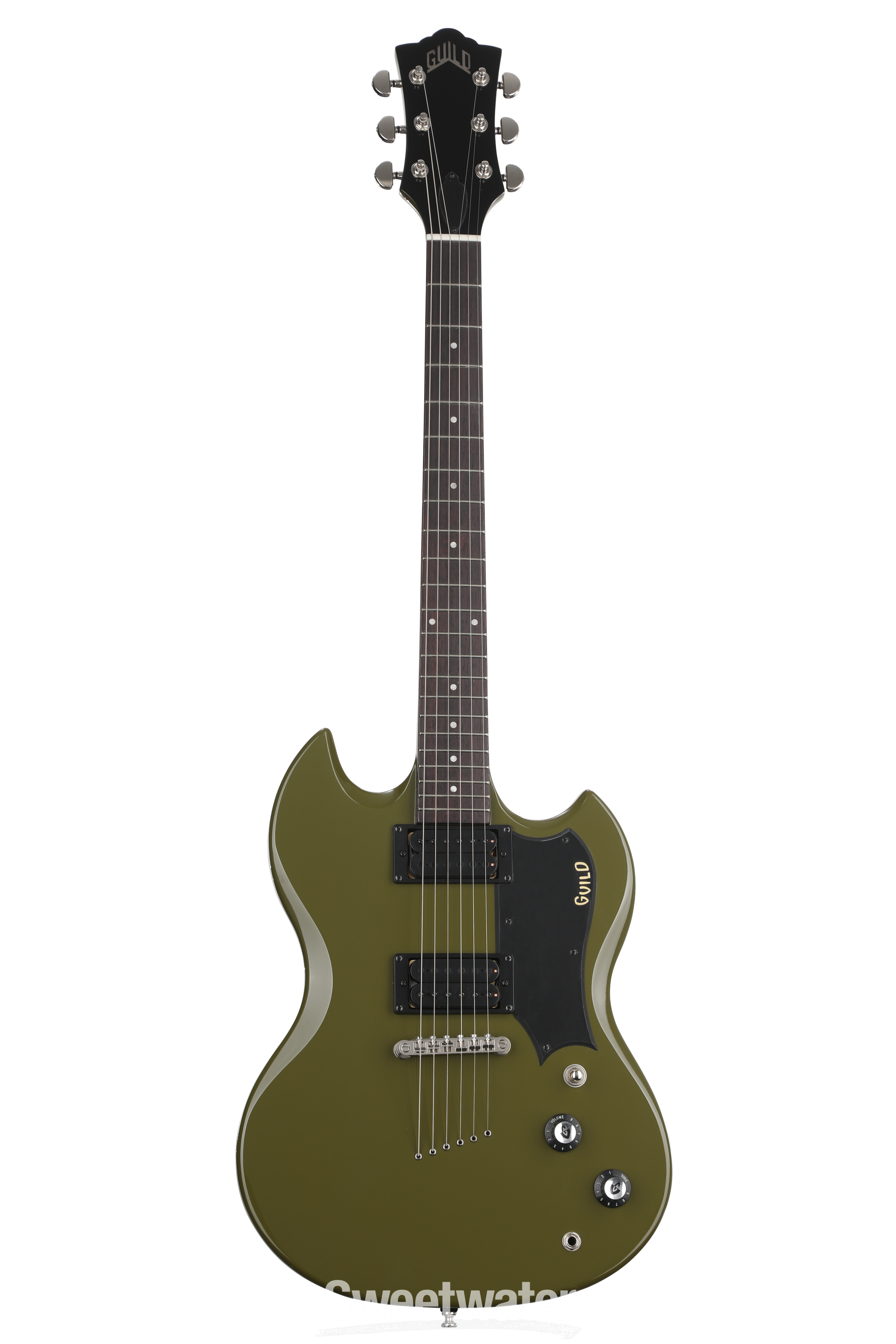 Guild Polara Electric Guitar - Phantom Green | Sweetwater