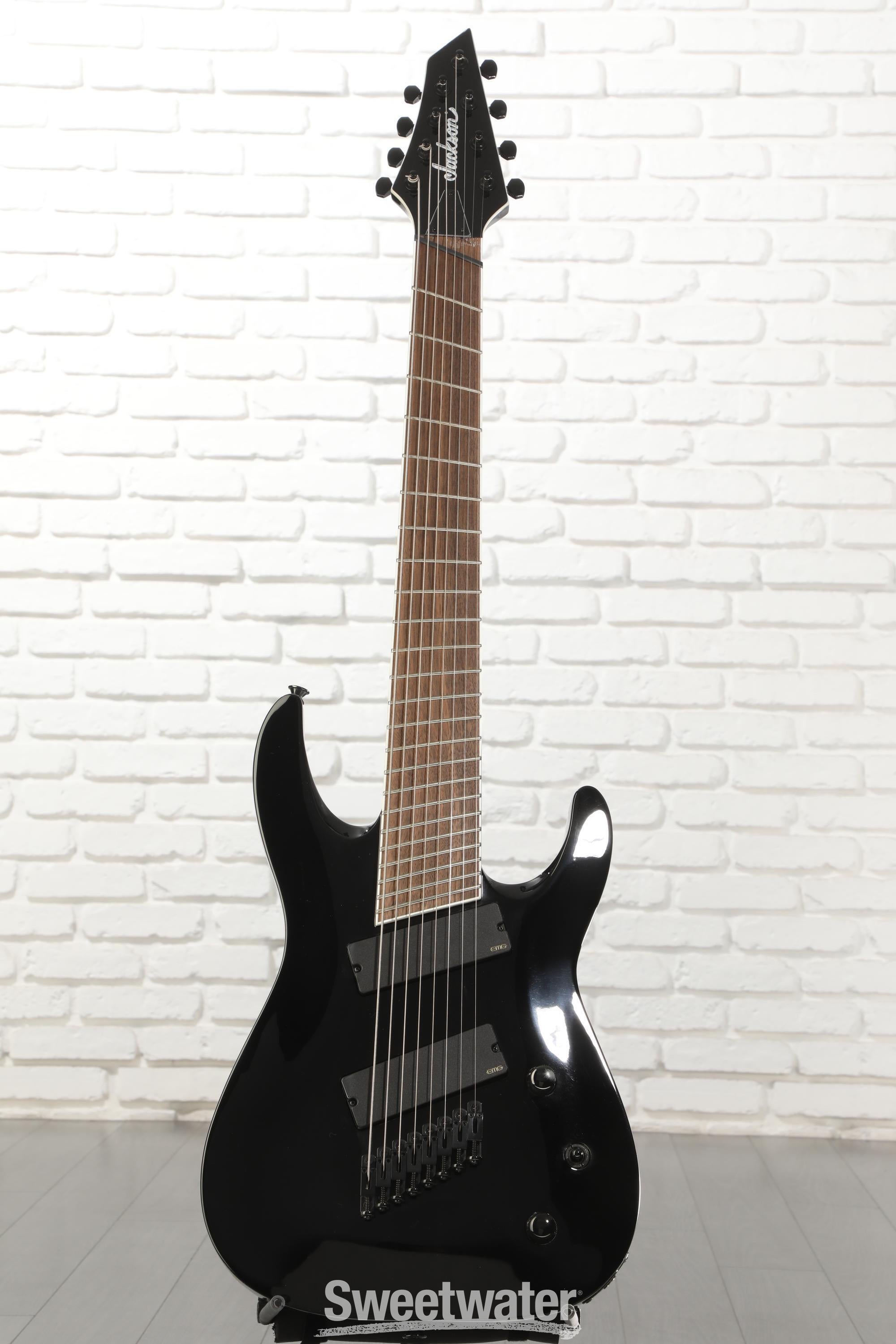 Jackson X Series Soloist Arch Top SLAT8 Multi-Scale - Gloss Black