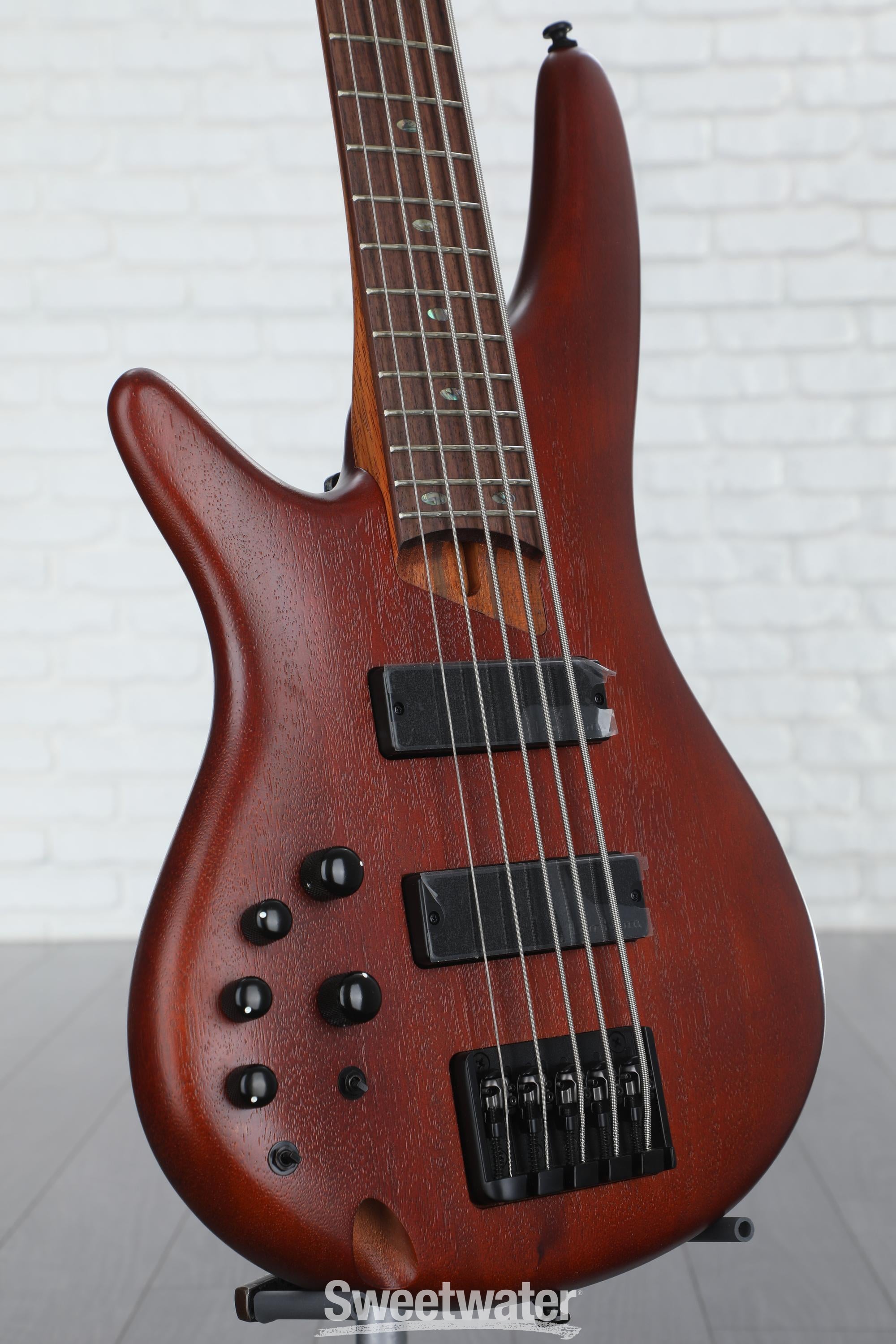 Ibanez SR505EL Left-handed Bass Guitar - Brown Mahogany | Sweetwater