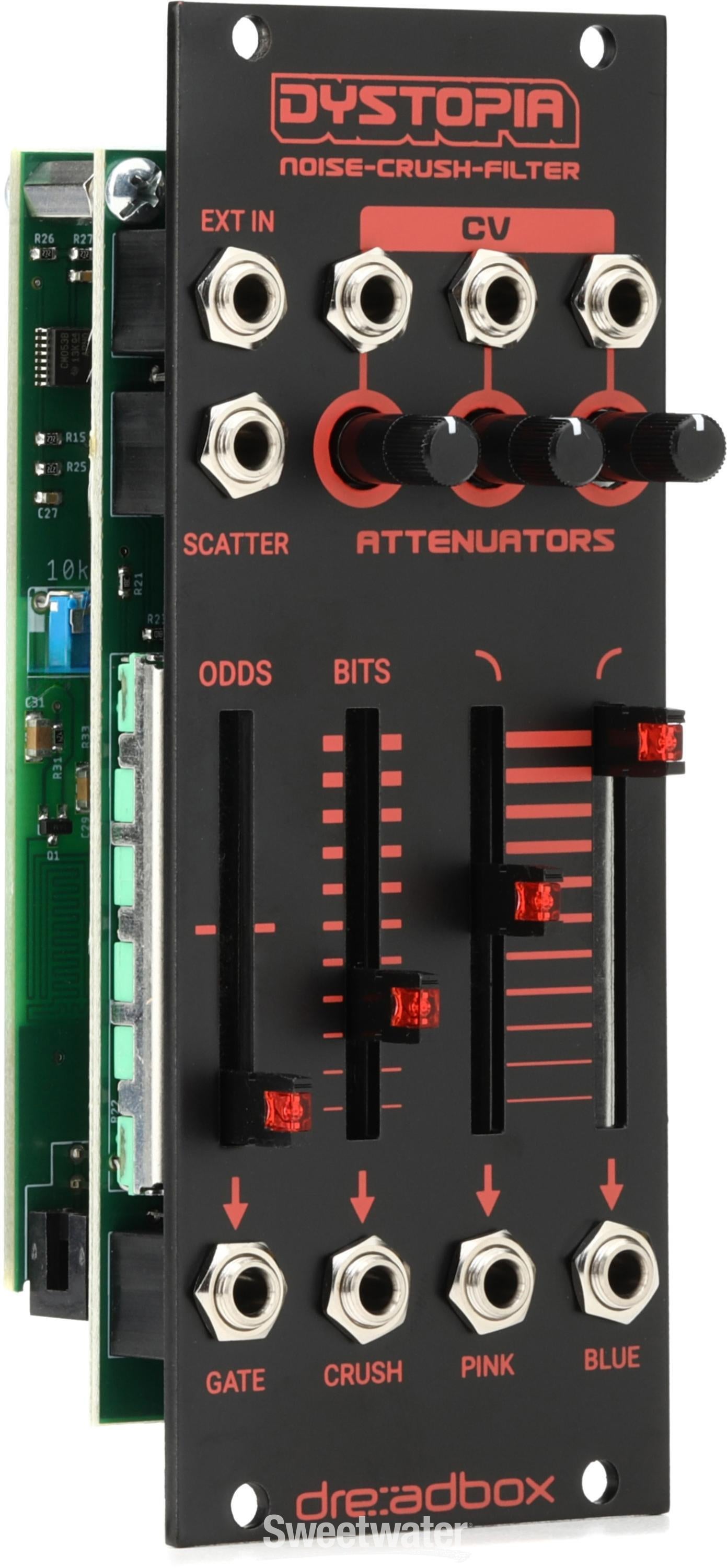 Dreadbox Dystopia Noise-Crush-Filter Eurorack Module | Sweetwater