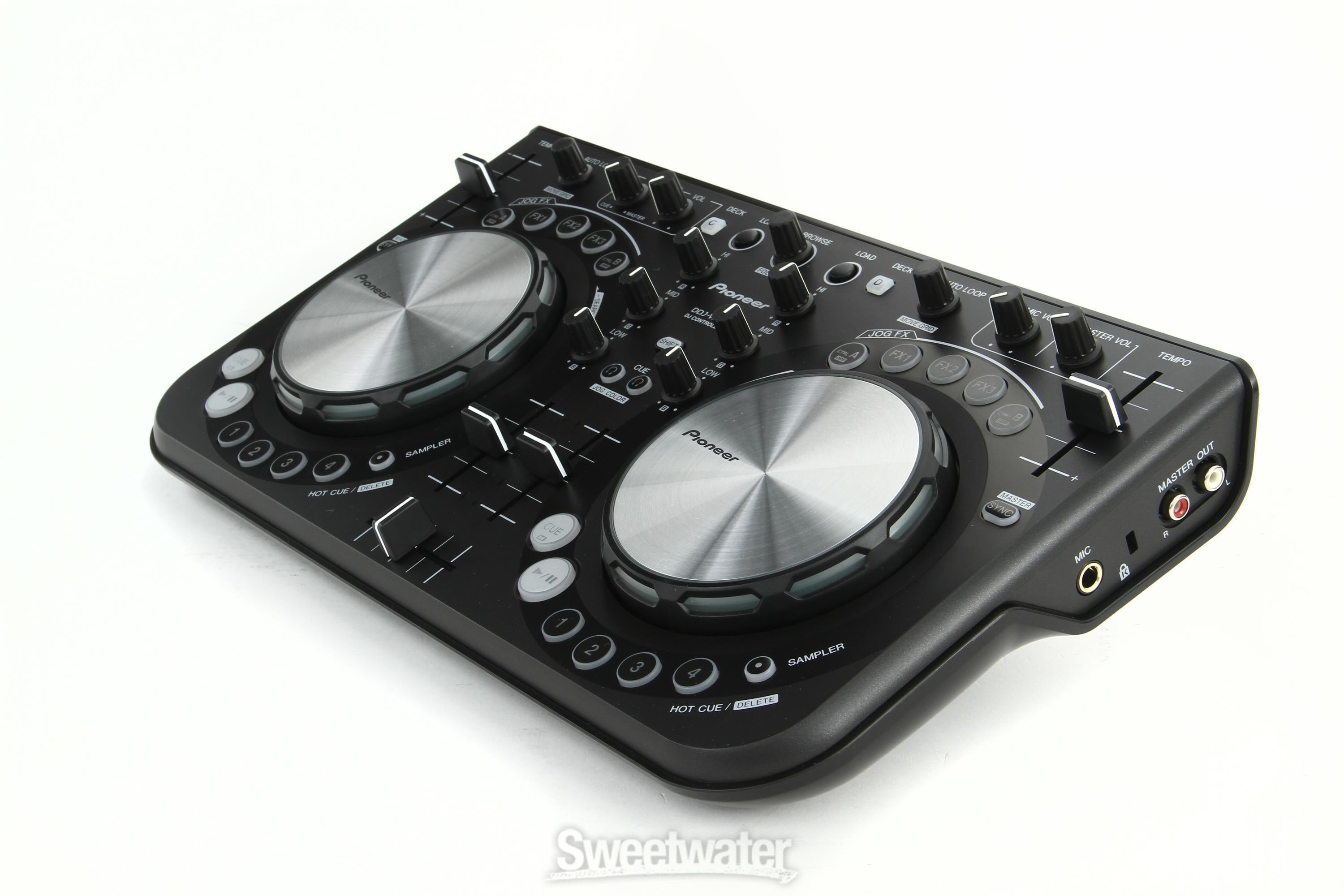 Pioneer DJ DDJ-WeGO Compact DJ Controller - Black | Sweetwater