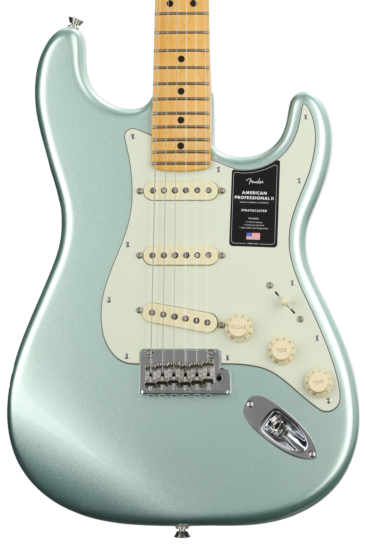 Fender American Professional II Stratocaster - Mystic Surf Green