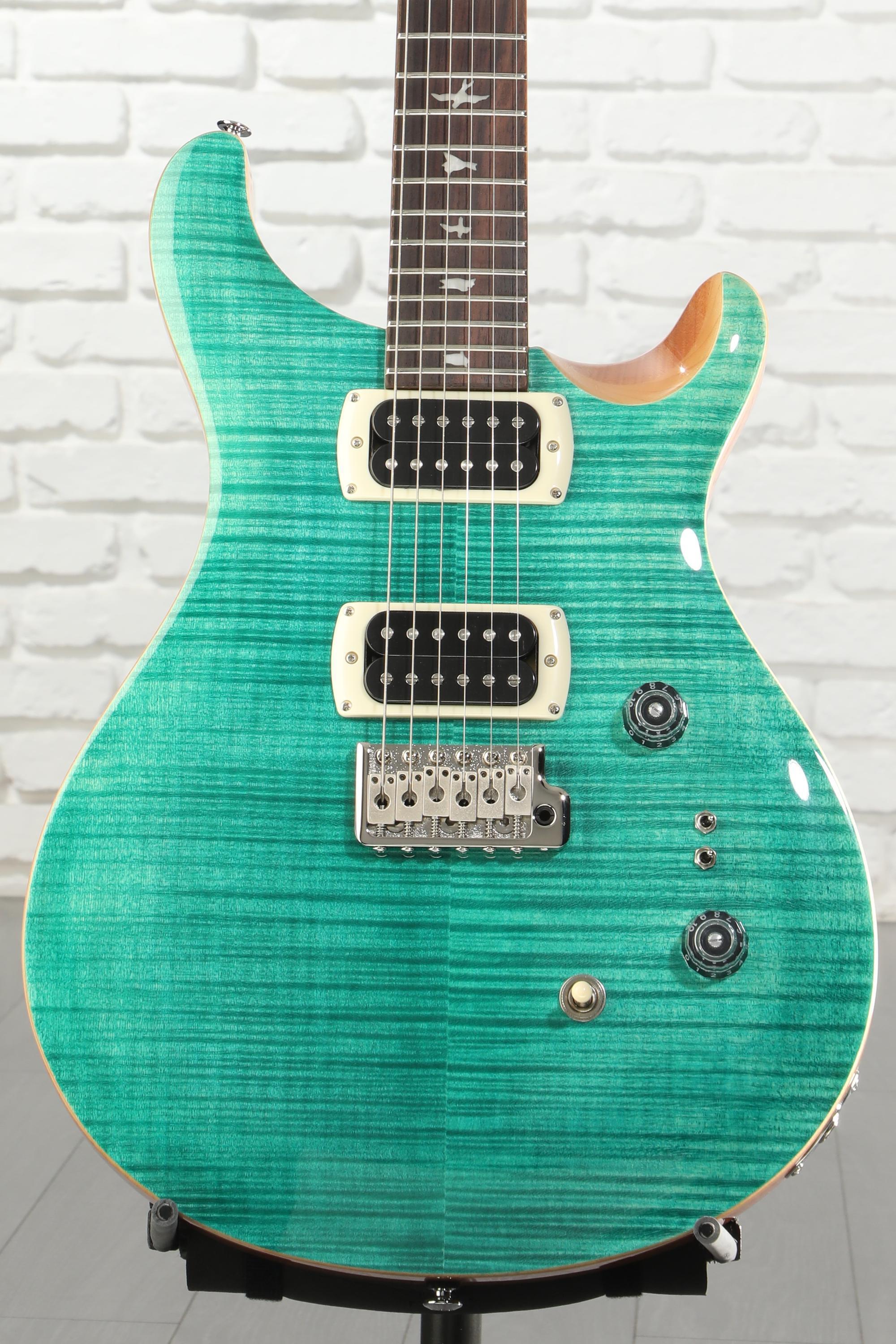PRS SE Custom 24-08 Electric Guitar - Turquoise | Sweetwater