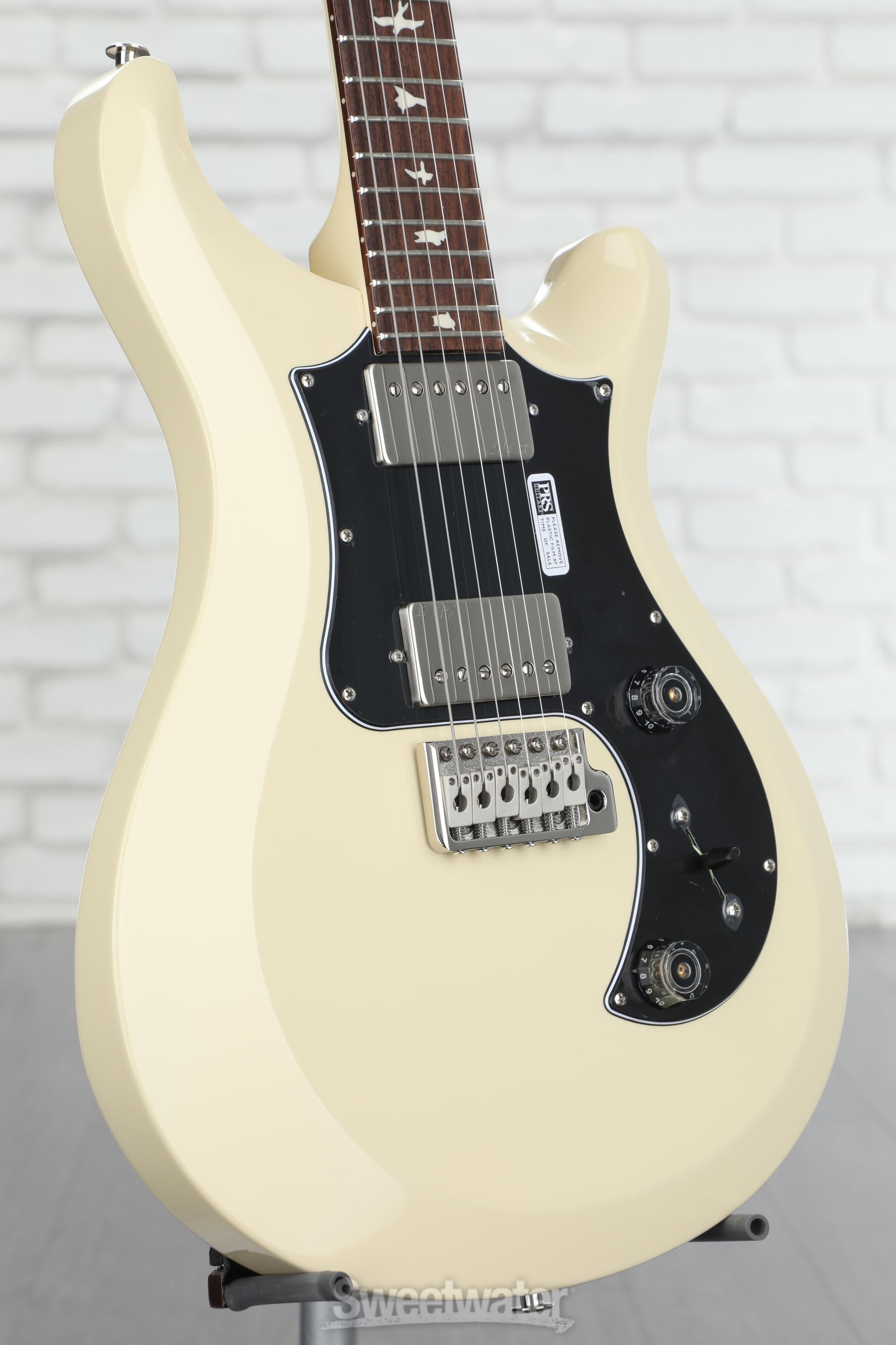 PRS S2 Standard 24 Electric Guitar - Antique White | Sweetwater