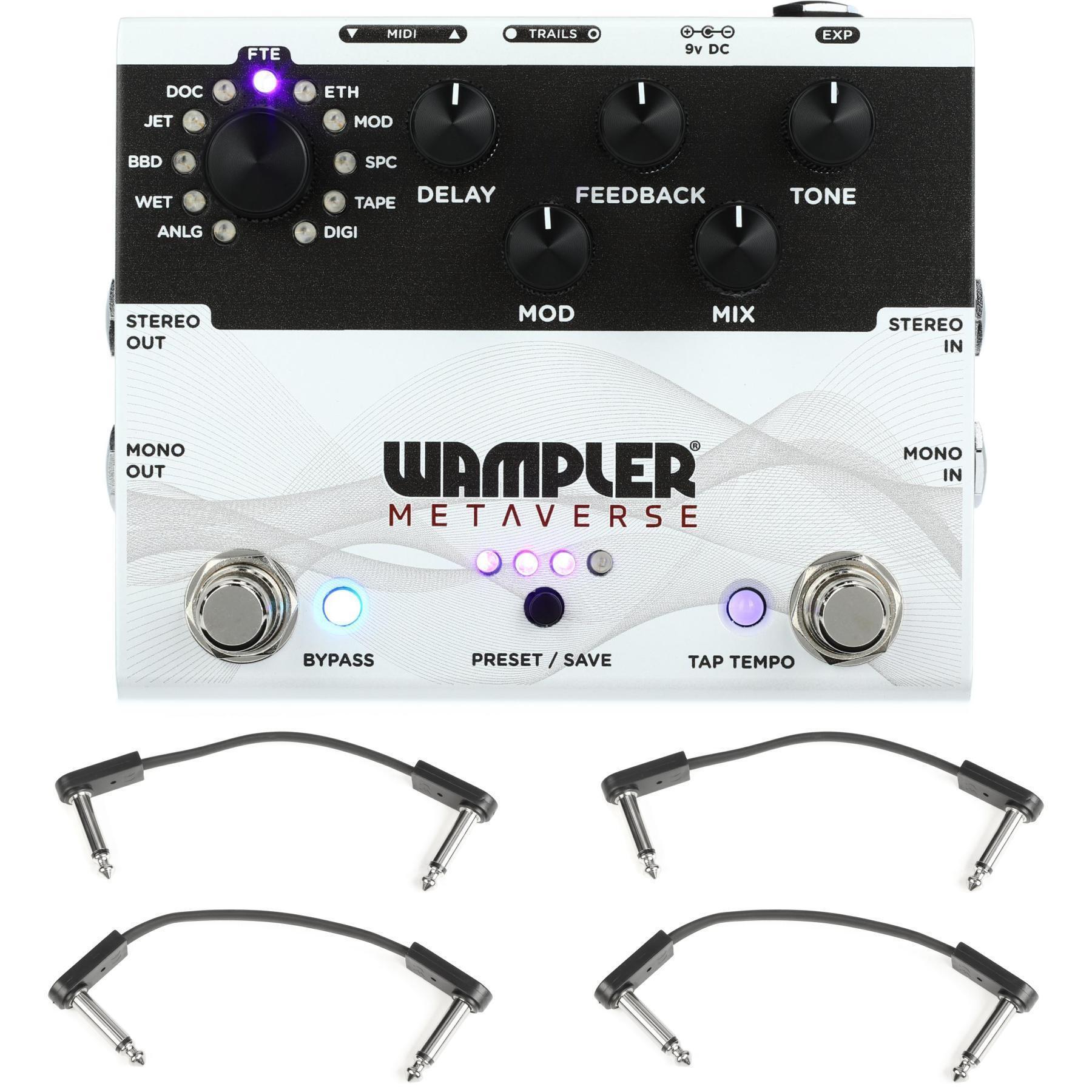 Wampler Faux Analog Echo Delay Pedal | Sweetwater