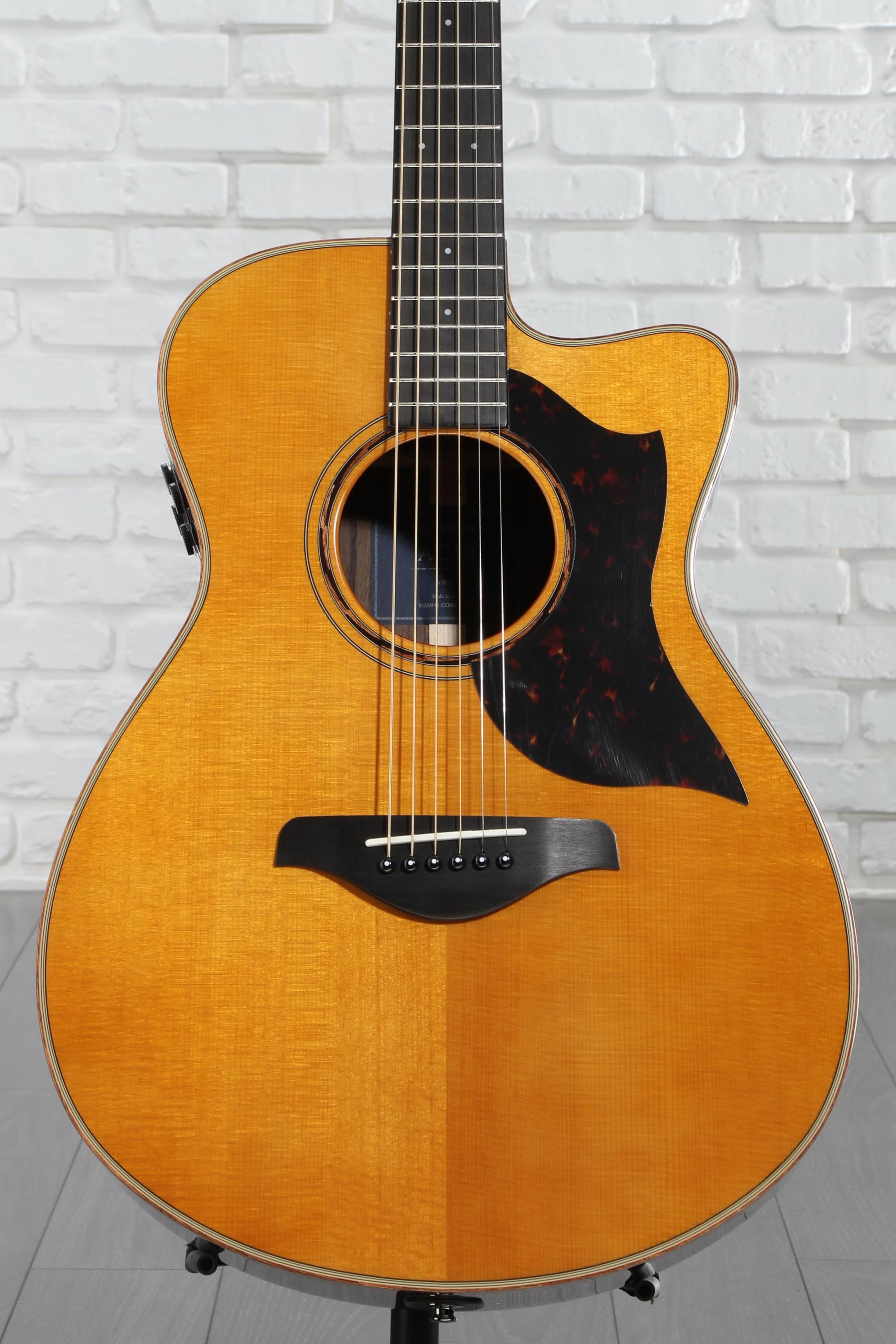Yamaha AC3R ARE Concert Cutaway Acoustic-electric Guitar - Vintage