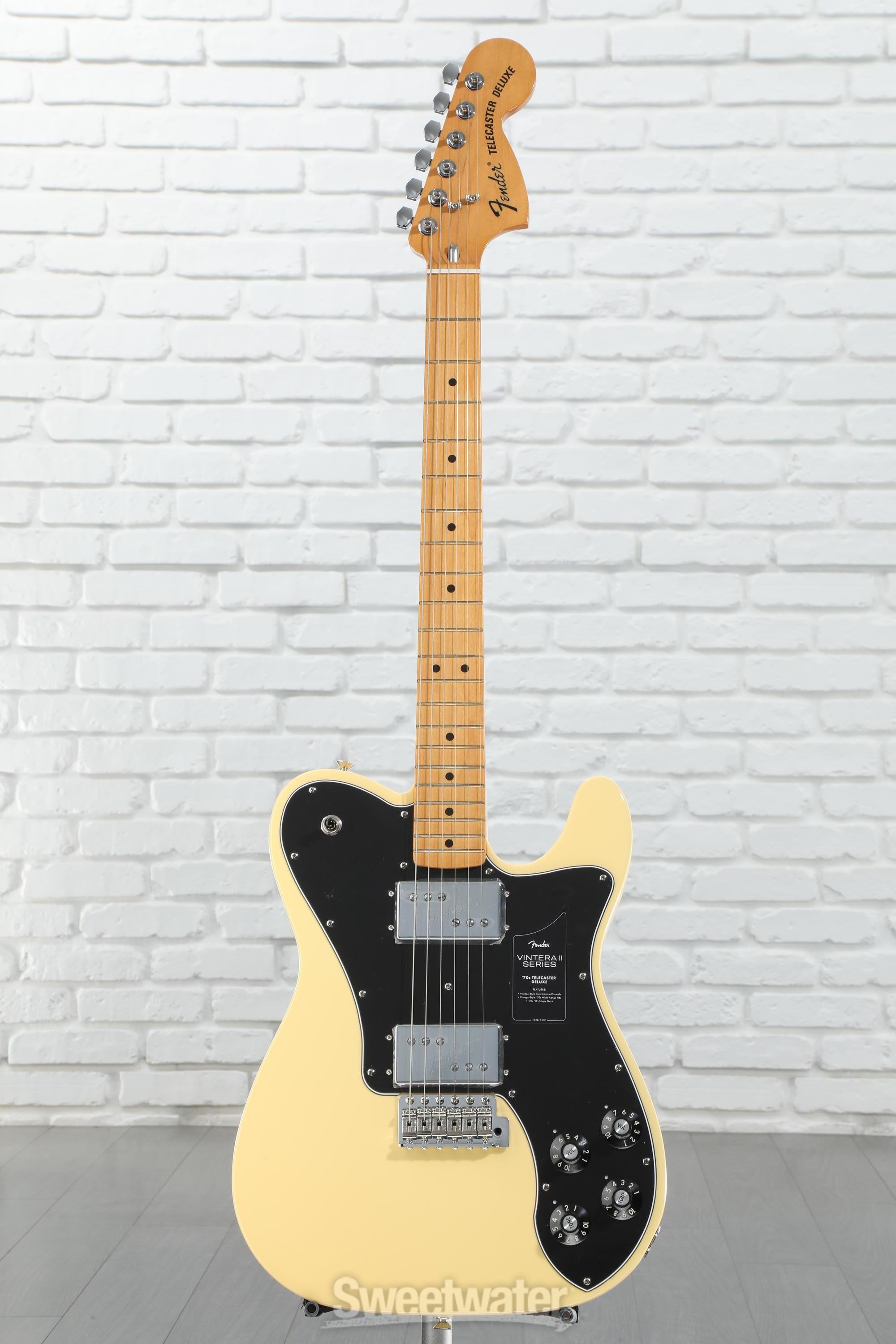 ギター Fender Vintera ii Telecaster Deluxe Fender Vintera II 70s Telecaster Deluxe Guitar with Tremolo