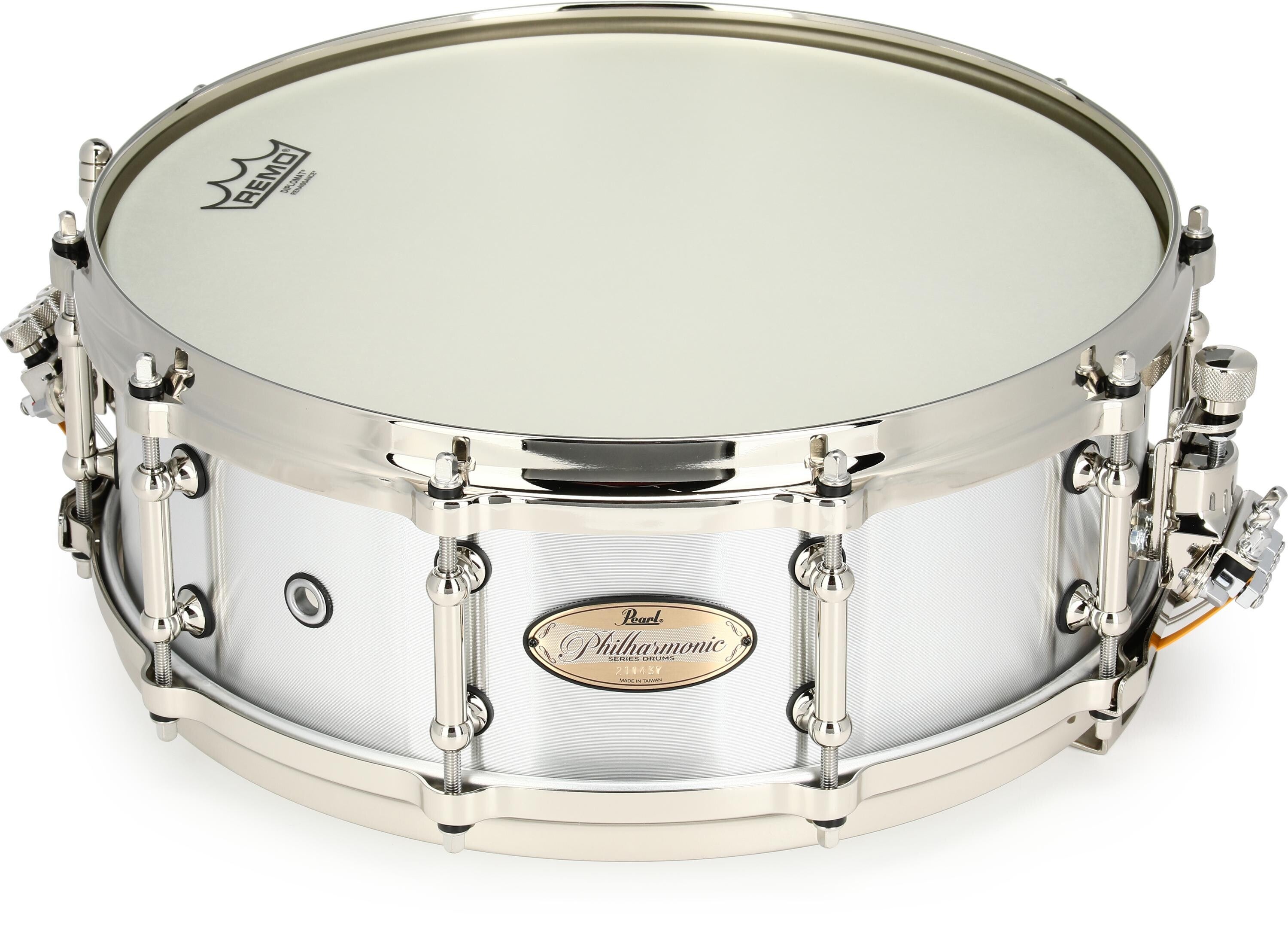 Pearl Philharmonic Snare Drum 5-inch x 14-inch - Gloss Barnwood Brown