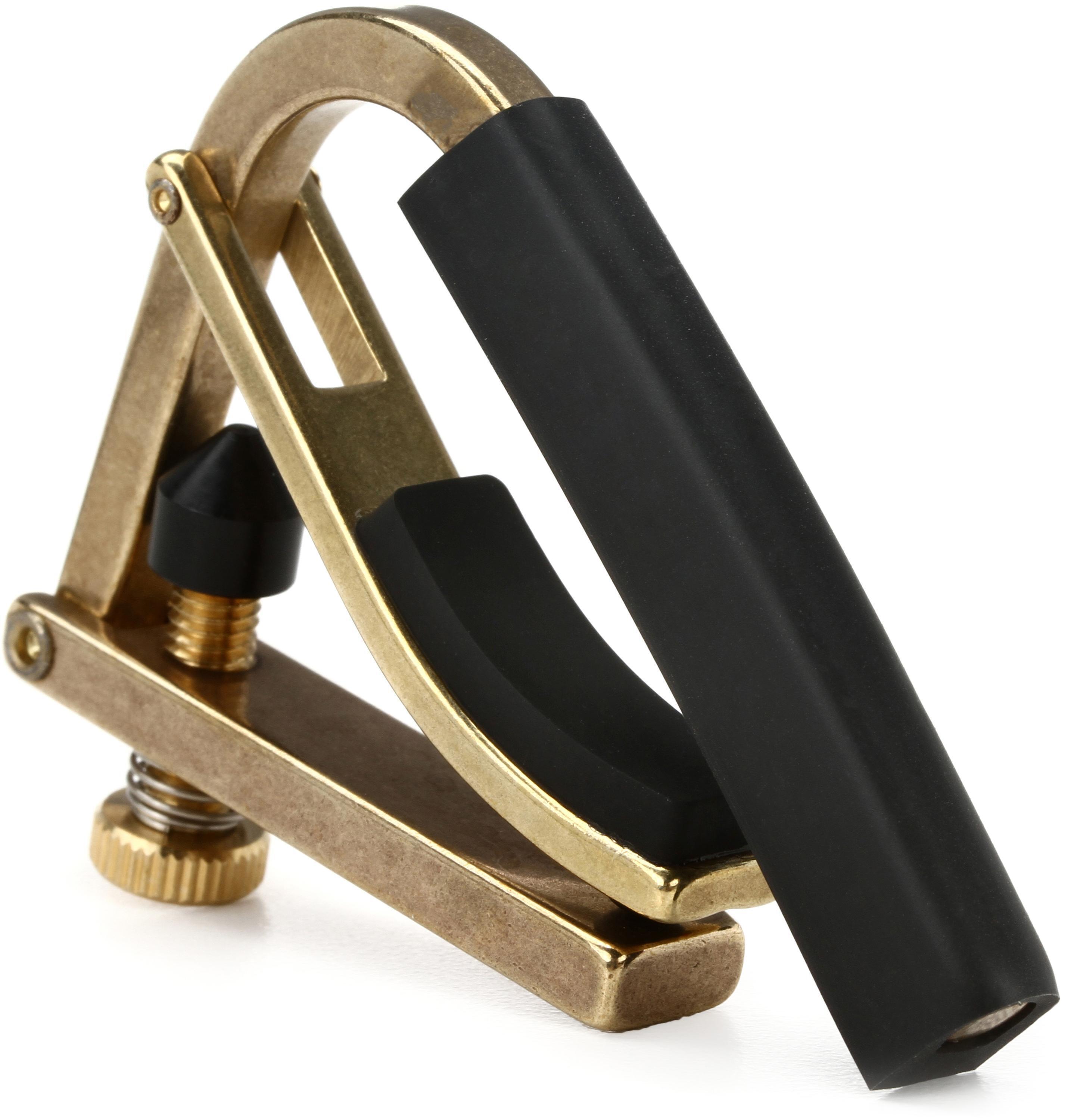 Shubb C1B Original Capo for Steel String - Brass | Sweetwater