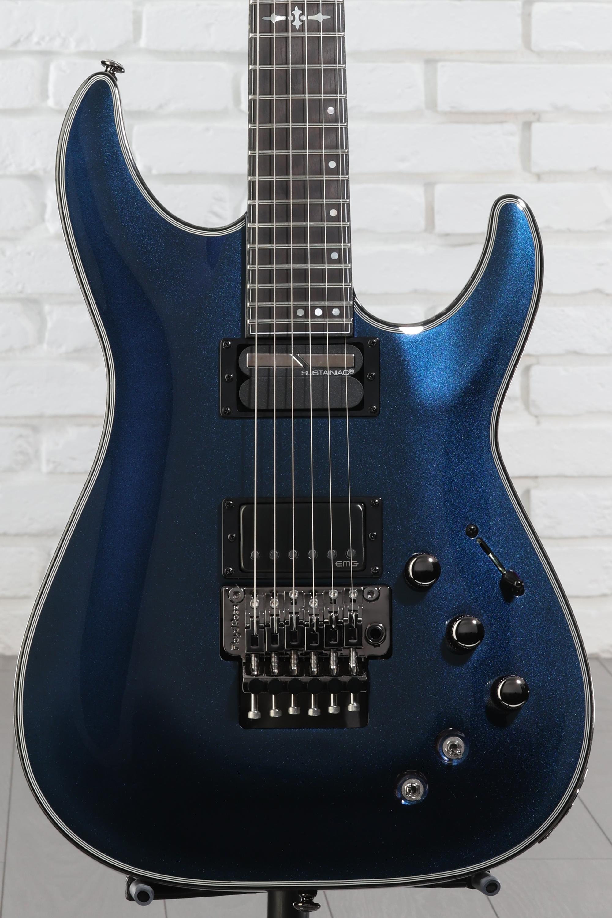 Schecter Hellraiser Hybrid C-1 FR-S Electric Guitar - Ultra Violet