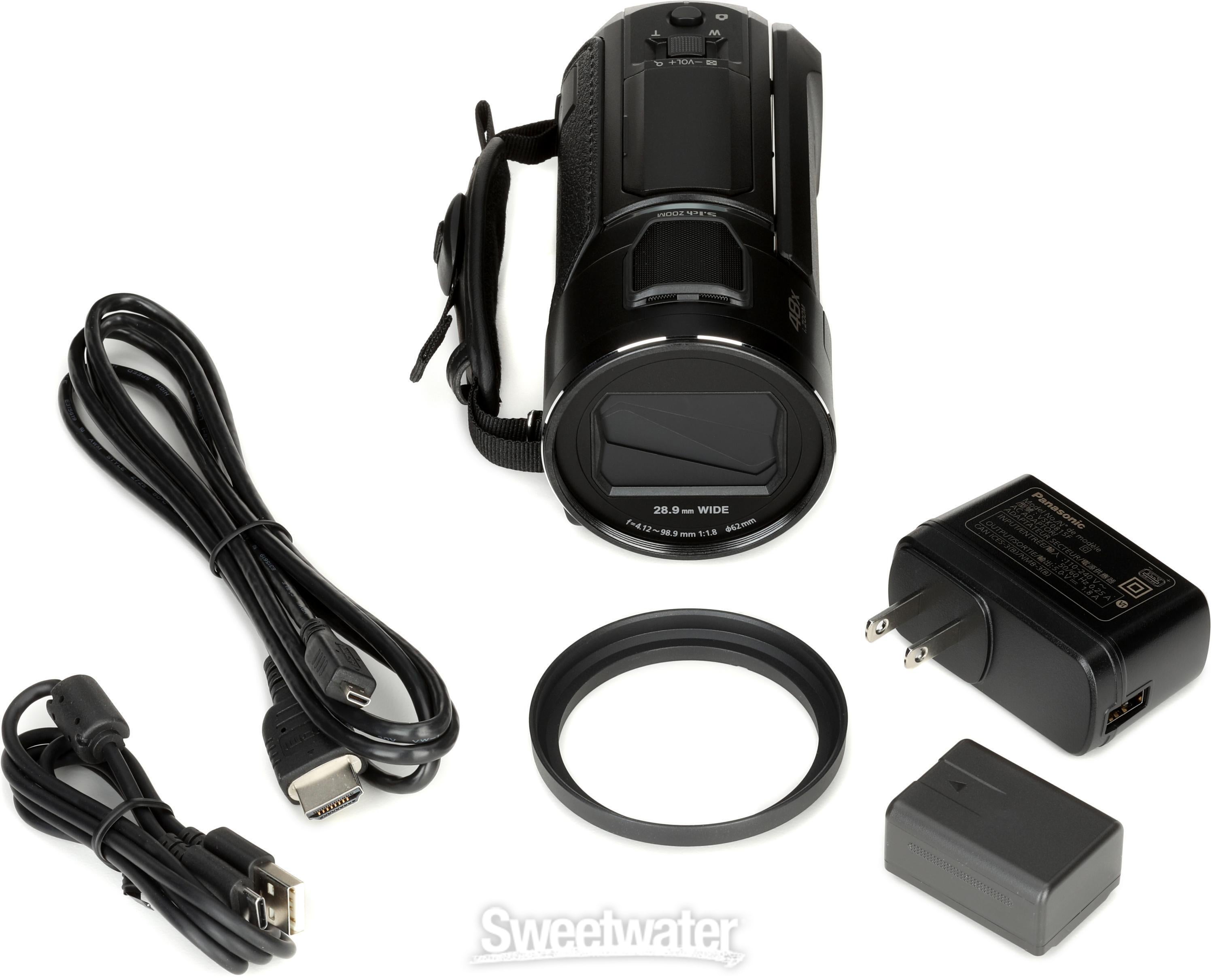Panasonic V900 Full-HD Camcorder | Sweetwater Panasonic V900 Full-HD Camcorder | Sweetwater