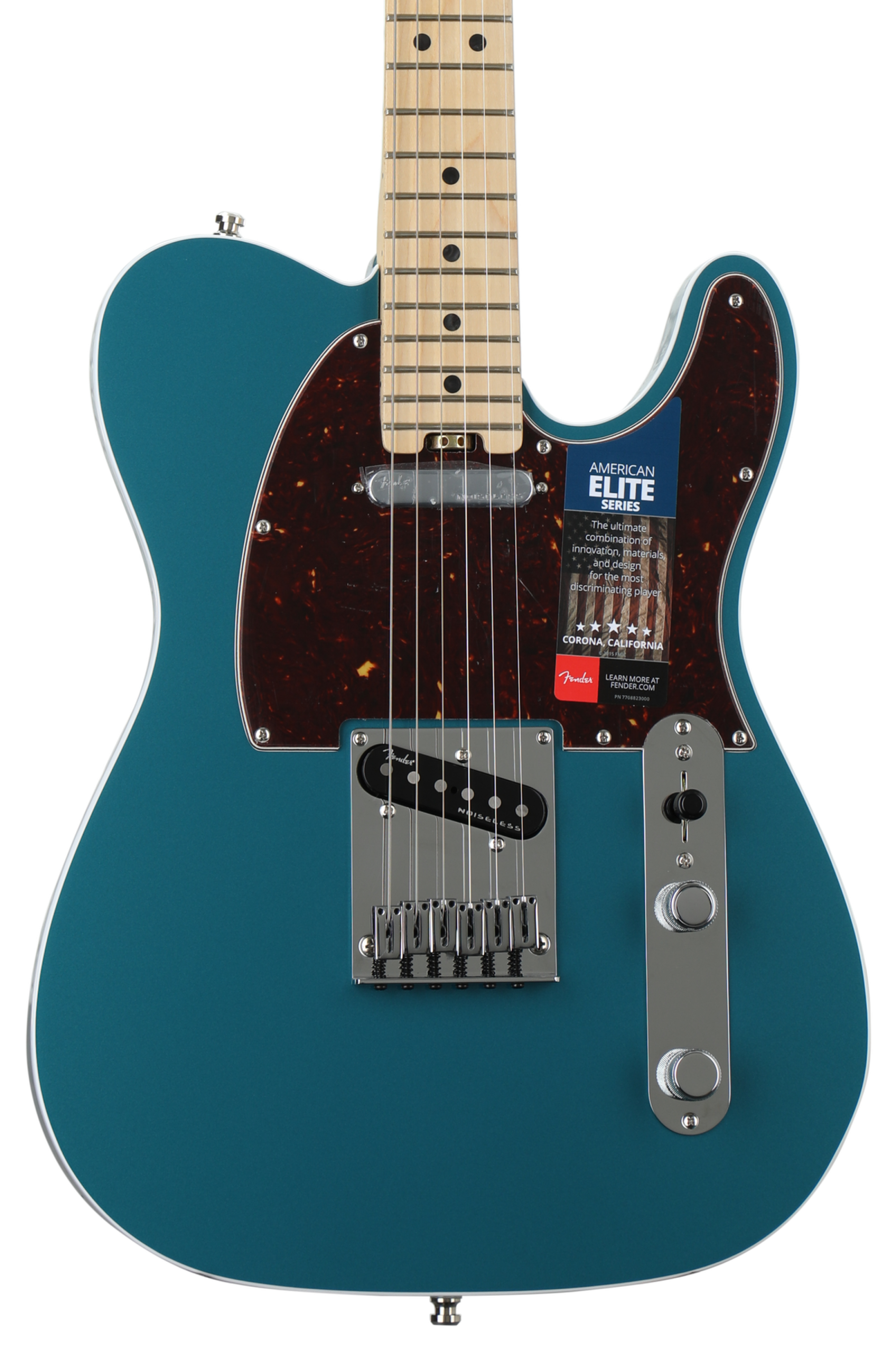 エボニー Fender USA Telecaster Elite テレキャスター Fender American Elite Telecaster - Ocean Turquoise w/ Maple