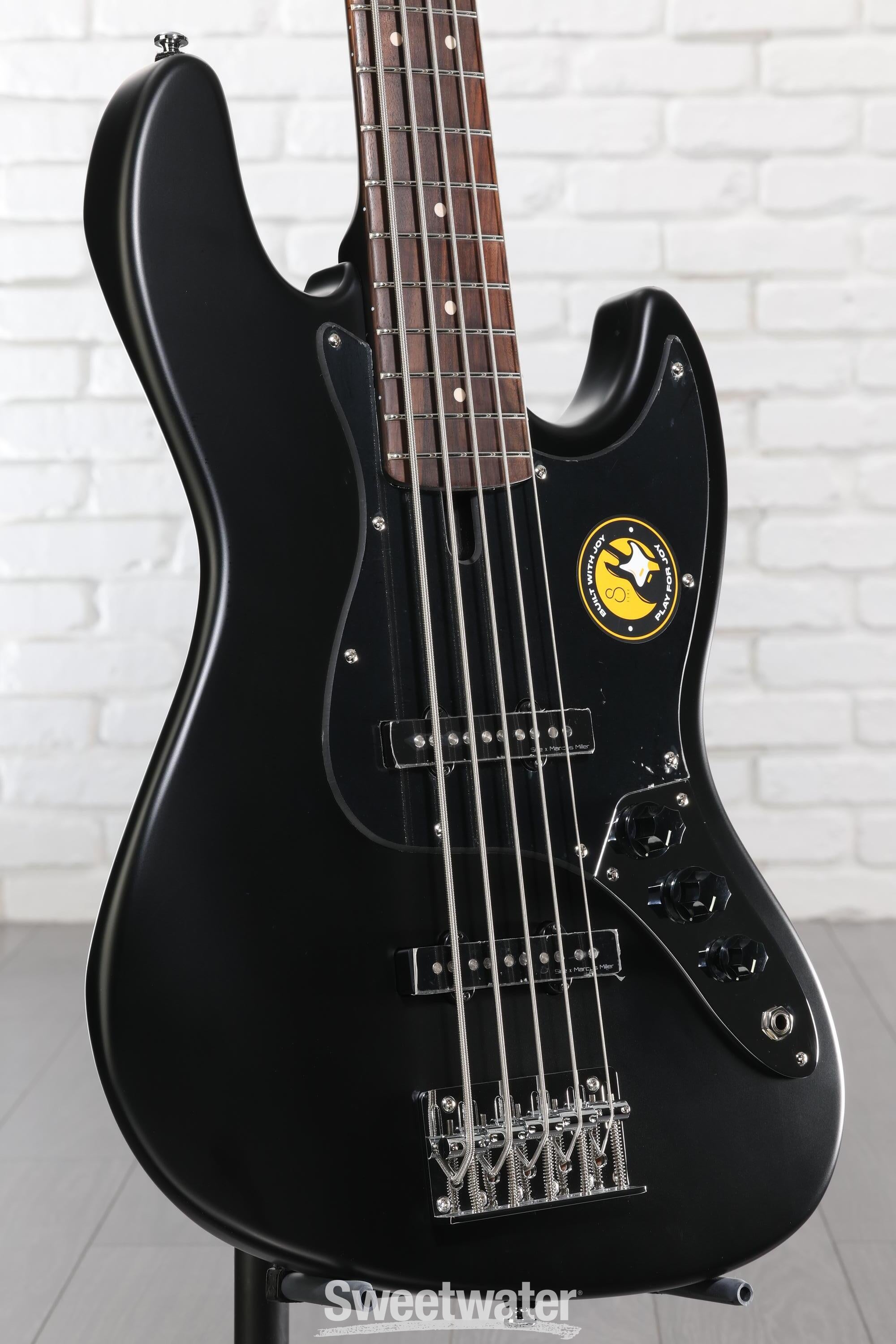Photo of Sire Marcus Miller V3P 5-string Bass Guitar - Black Satin