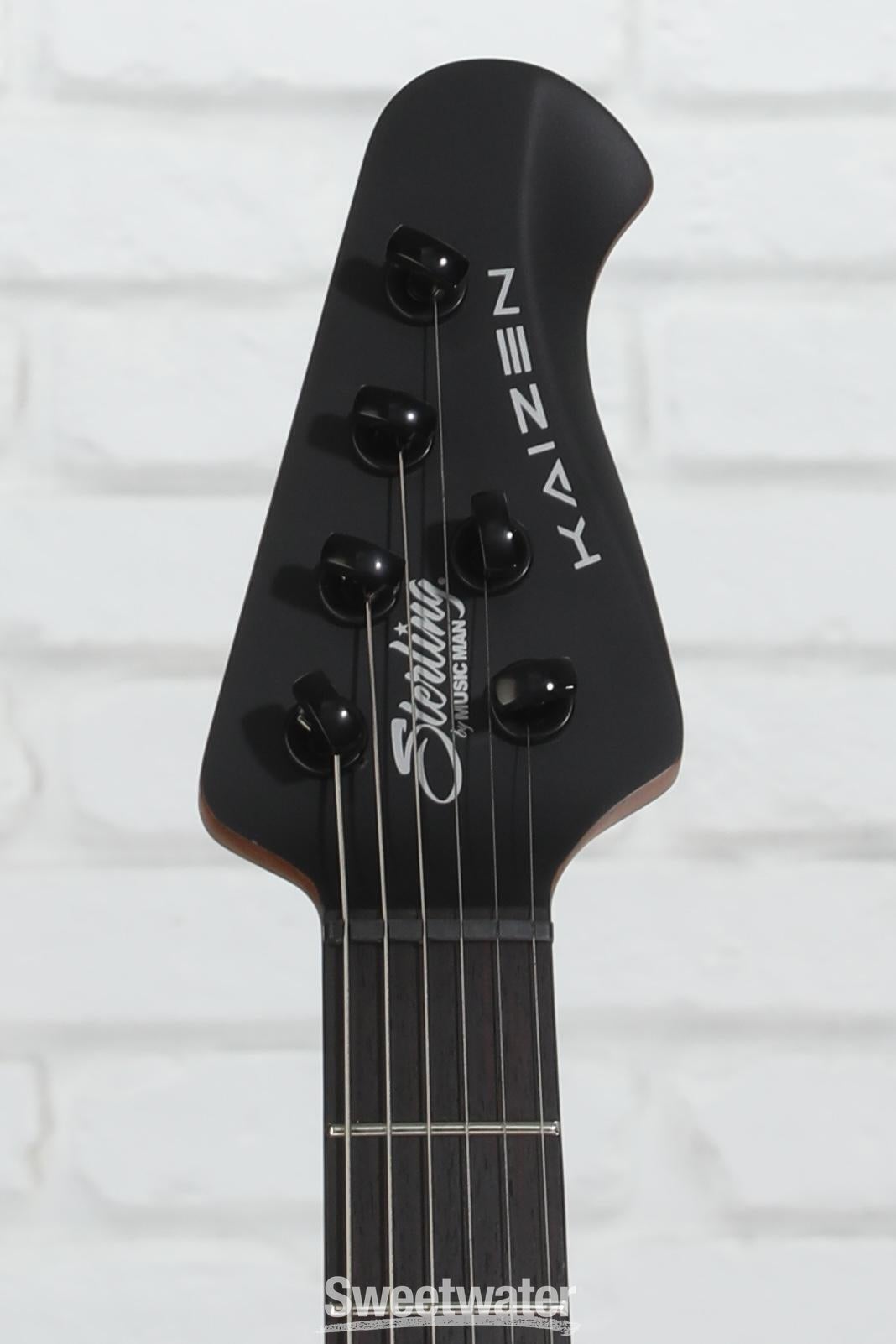 Sterling By Music Man Kaizen 6 Electric Guitar - Stealth Black
