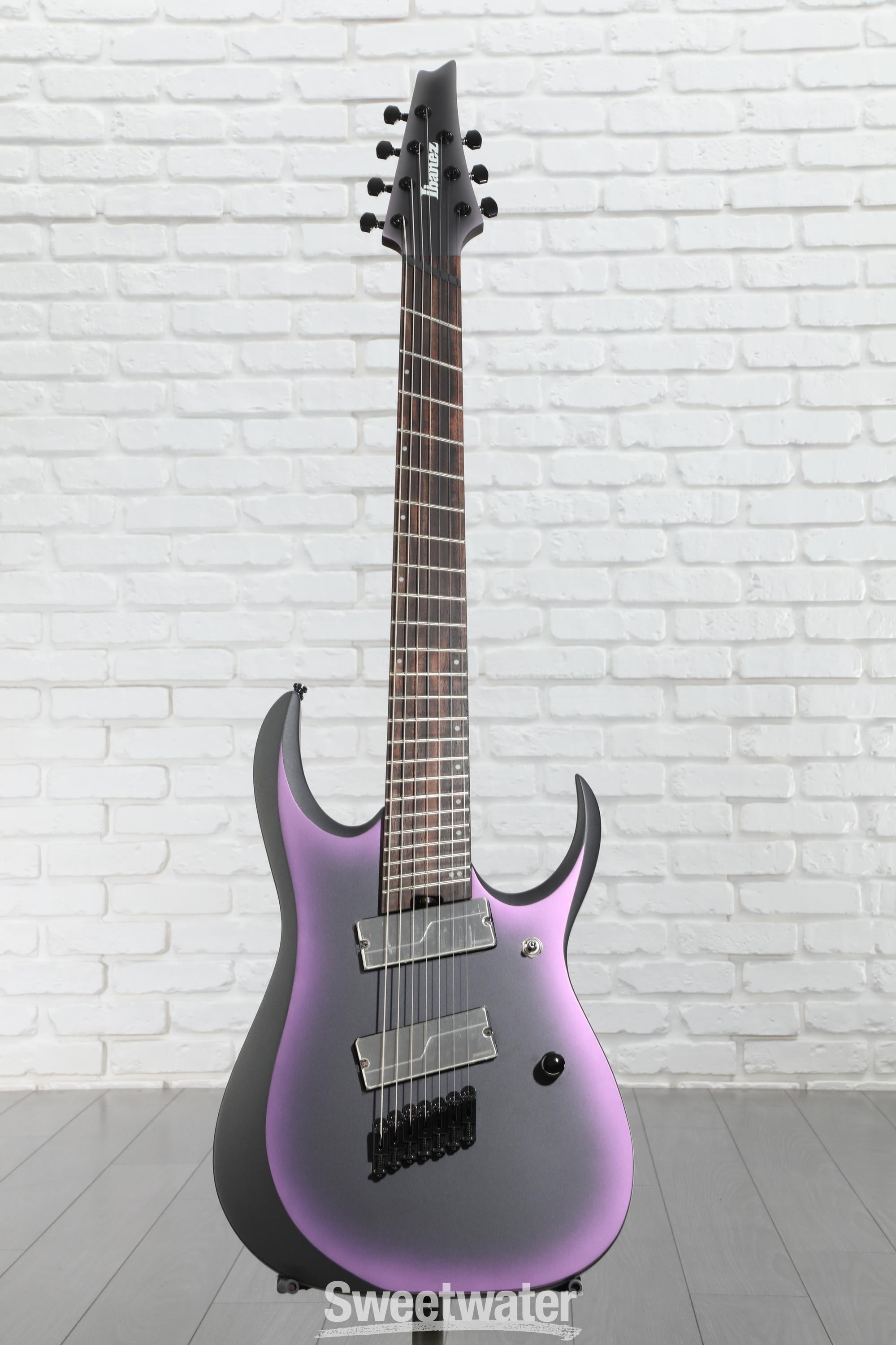 Ibanez Axion Label RGD71ALMS - Black Aurora Burst Matte | Sweetwater