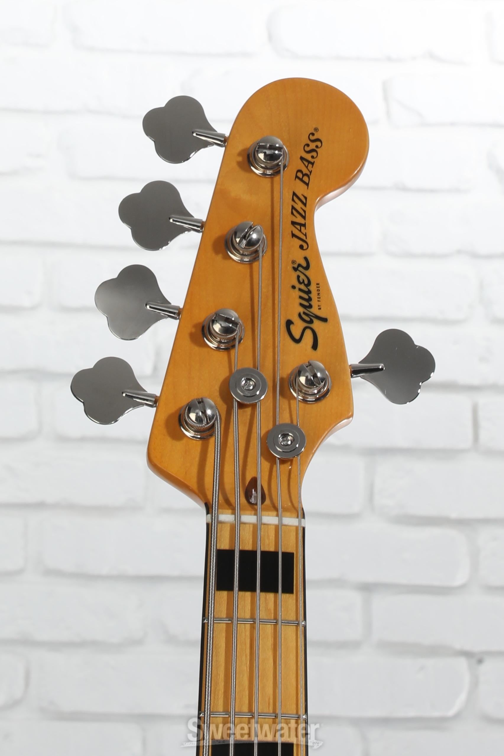 Squier Classic Vibe '70s Jazz Bass® V, Black - Swing City Music