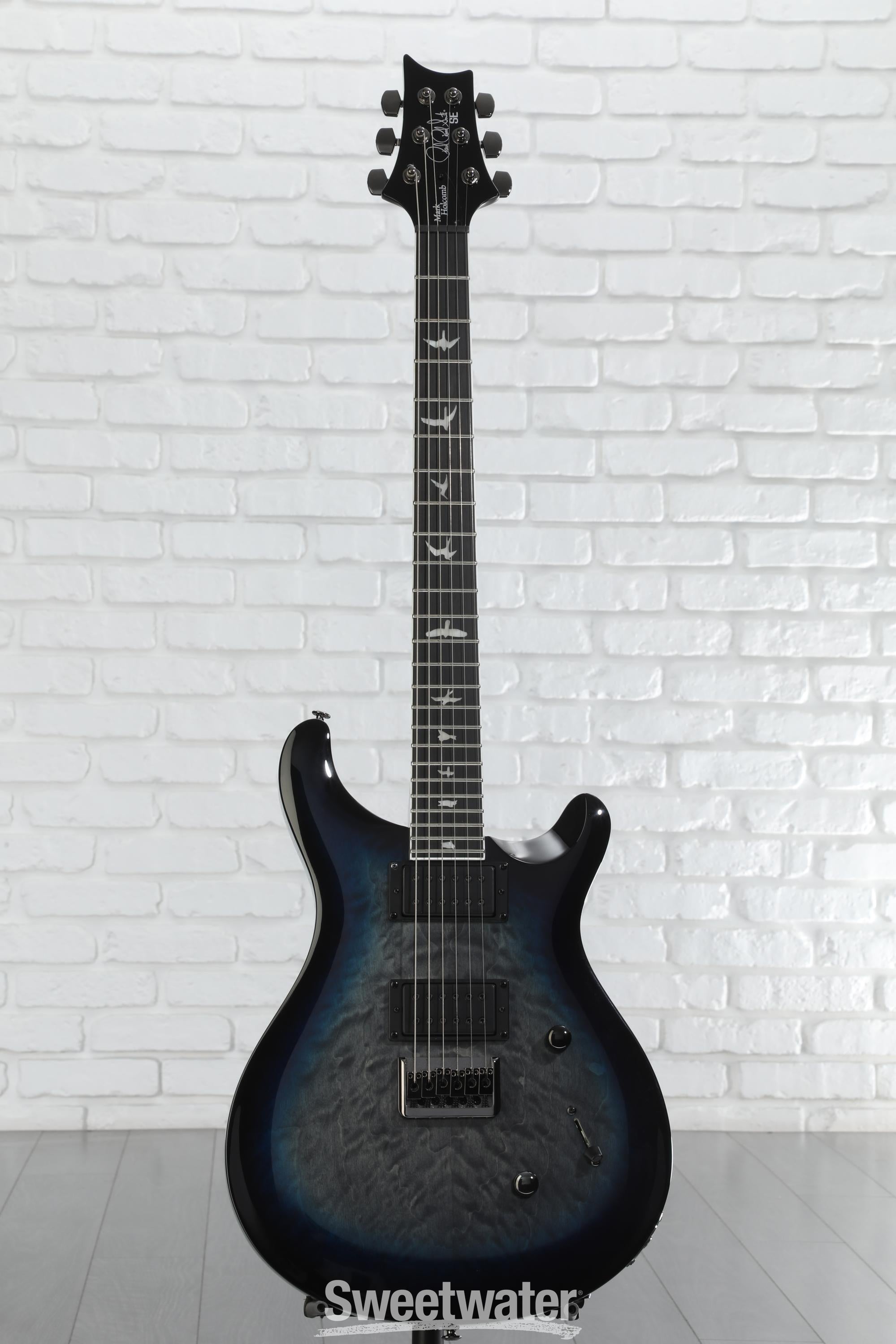 ギター PRS SE Mark holcom PRS SE Mark Holcomb Signature Electric Guitar - Holcomb Blue