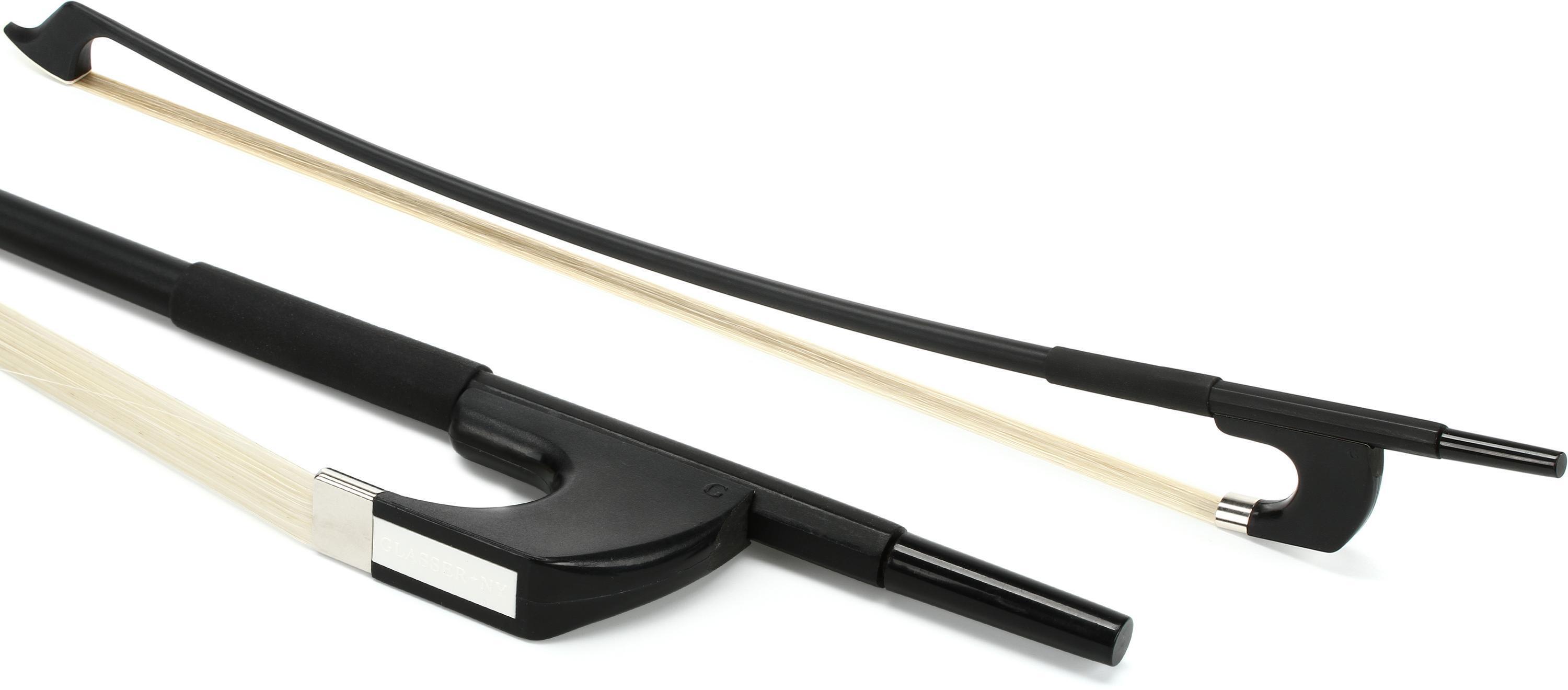 Glasser G501H 1/2-size H Series Fiberglass German Double Bass Bow