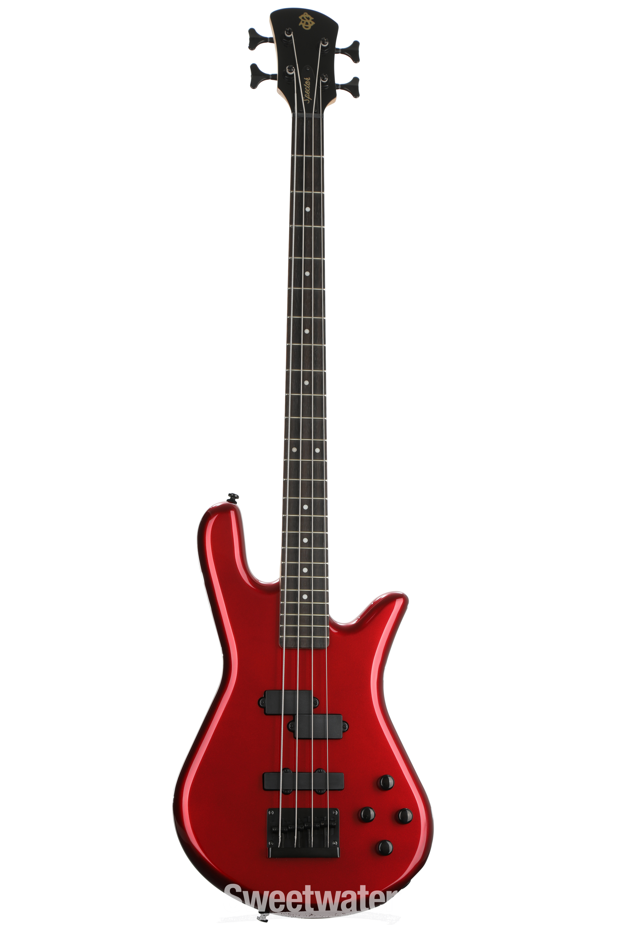 Spector Performer 4 Bass Guitar - Metallic Red