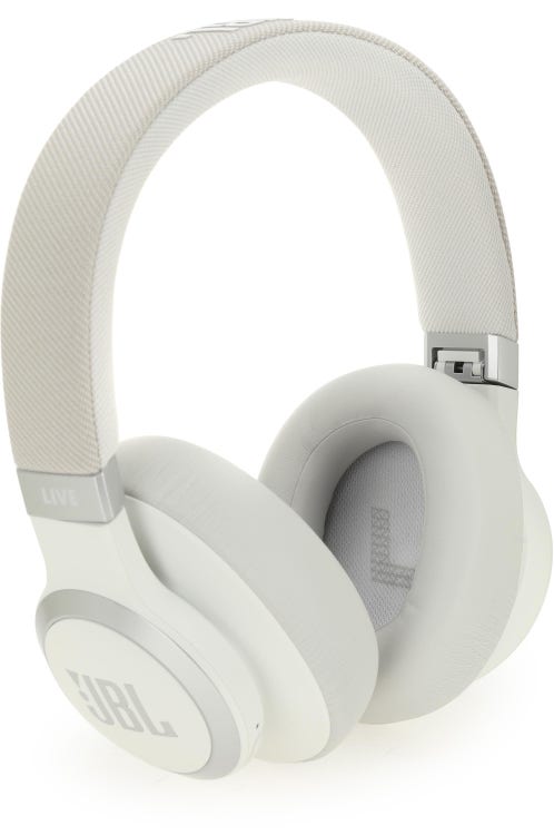 JBL Live 770NC Wireless Over-ear Headphones White Sweetwater