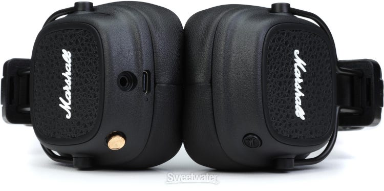 Marshall Major V Headphones with Bluetooth - Black