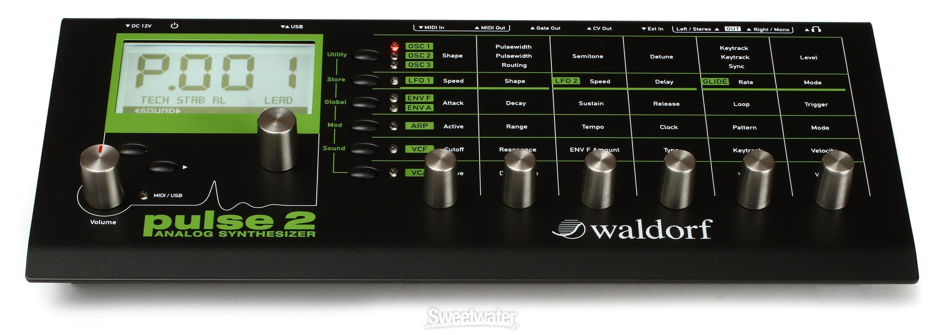 Waldorf Pulse 2 Analog Synthesizer Reviews | Sweetwater