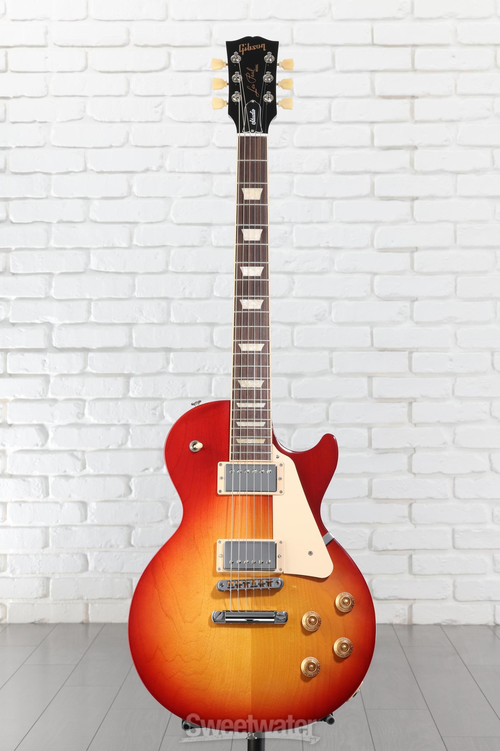 Gibson Les Paul Studio Electric Guitar - Cherry Sunburst | Sweetwater