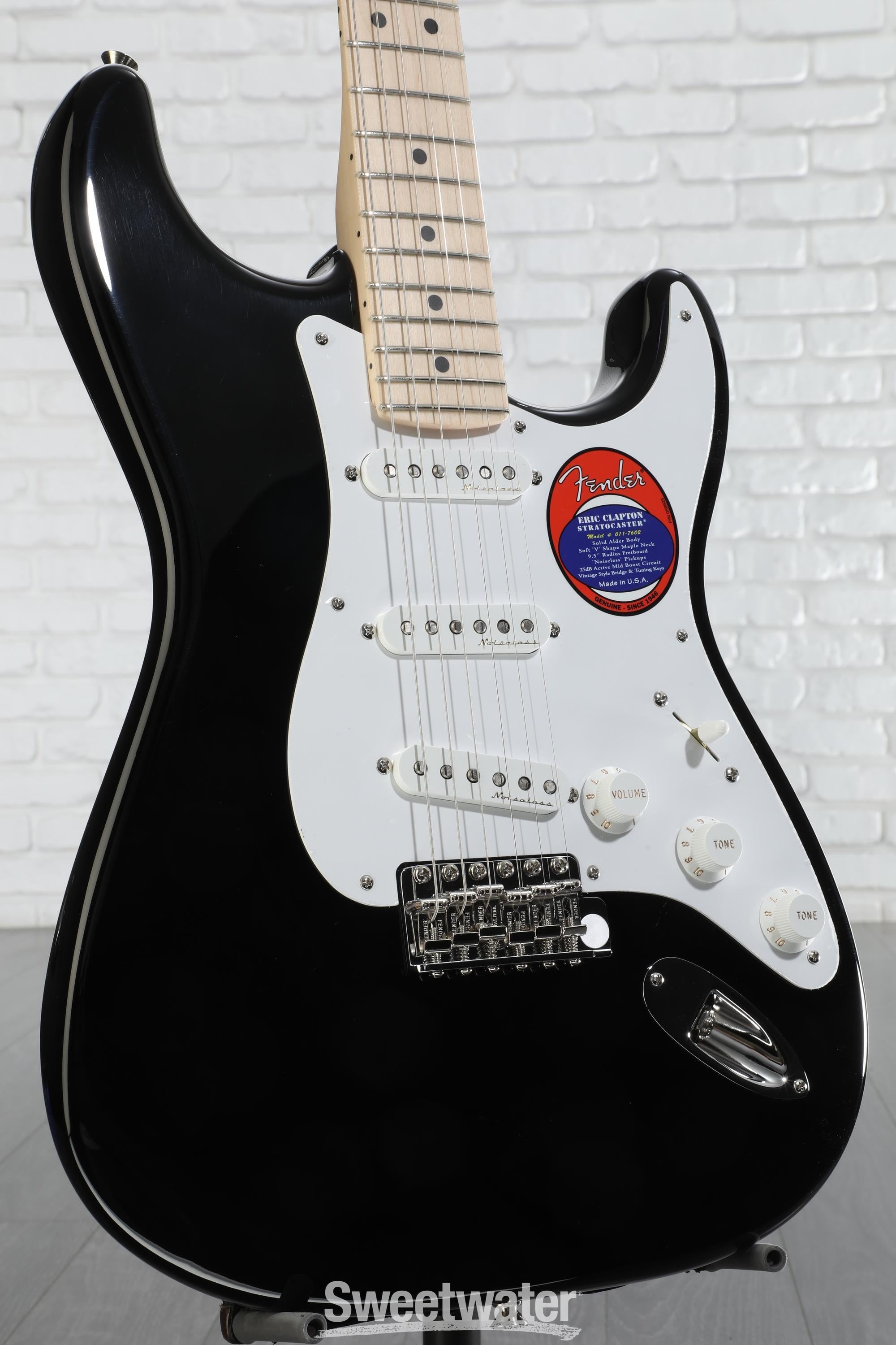 Fender Eric Clapton Stratocaster - Black with Maple