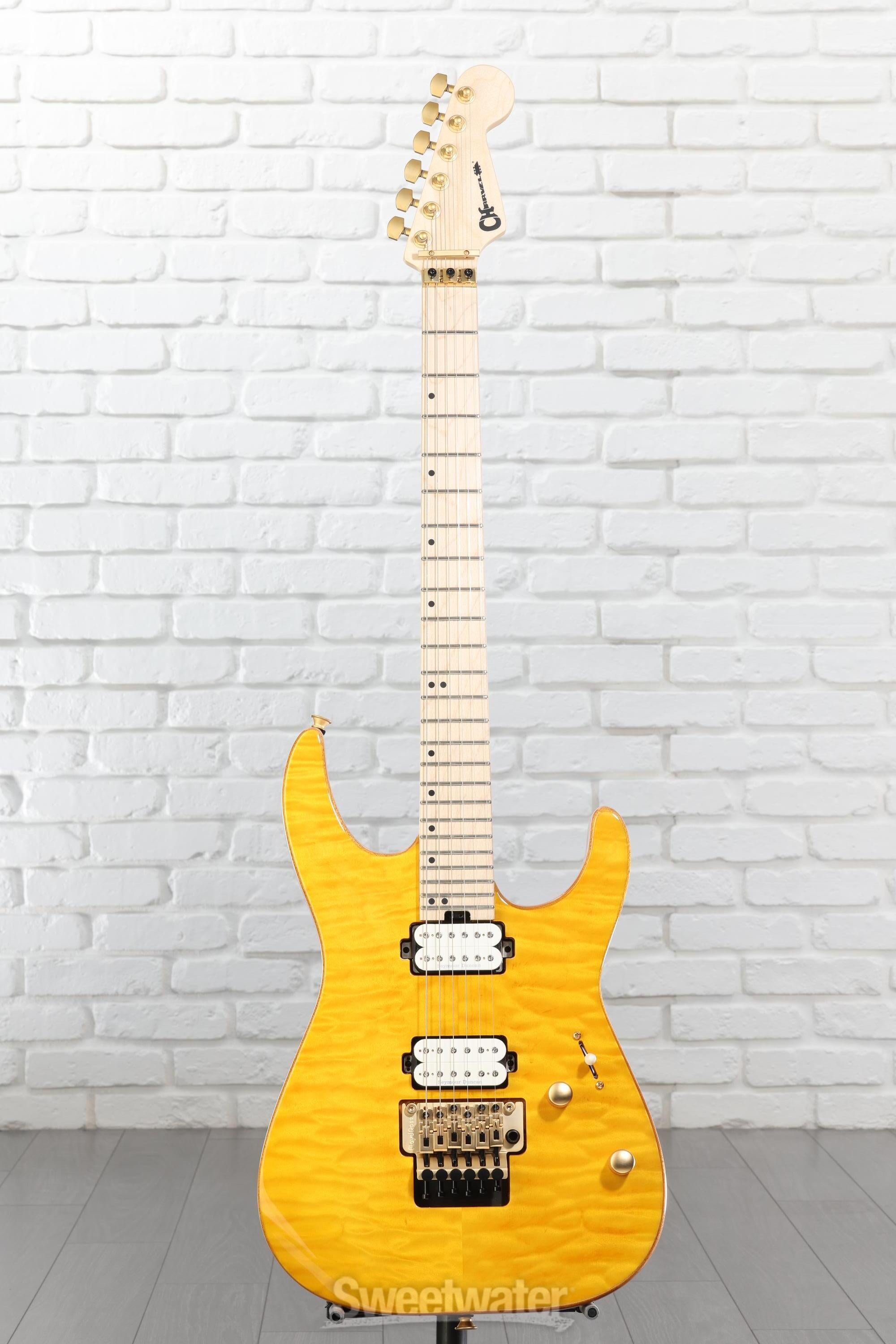 Charvel Pro-Mod DK24 HH FR - Dark Amber | Sweetwater