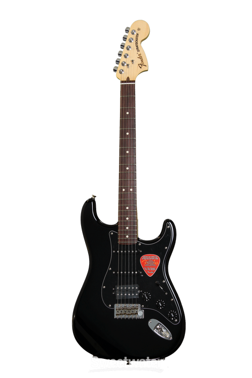 Fender American Special Stratocaster HSS - Black | Sweetwater Fender American Special Stratocaster HSS - Black | Sweetwater