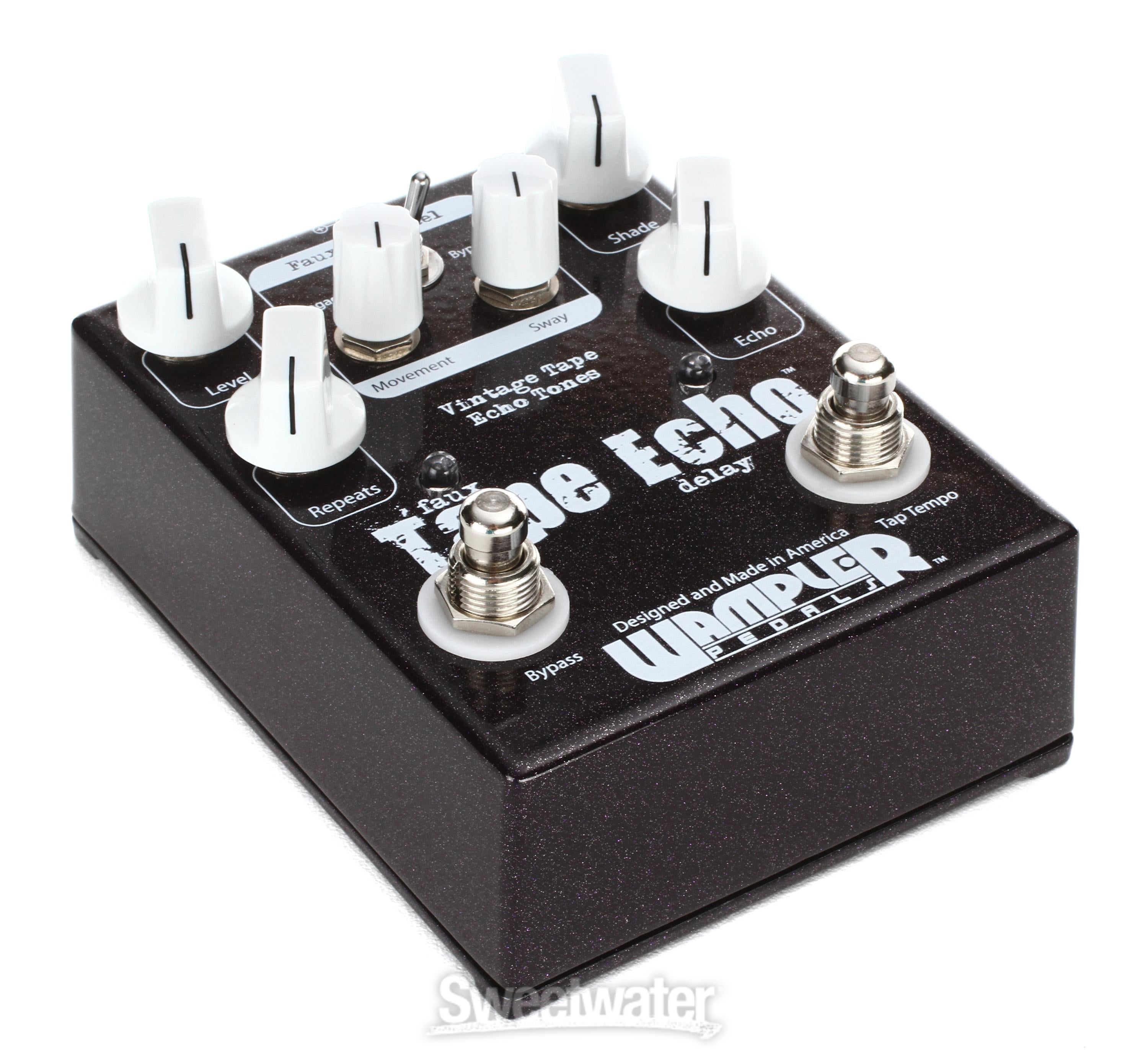 Wampler Faux Tape Echo with Tap Tempo Reviews | Sweetwater