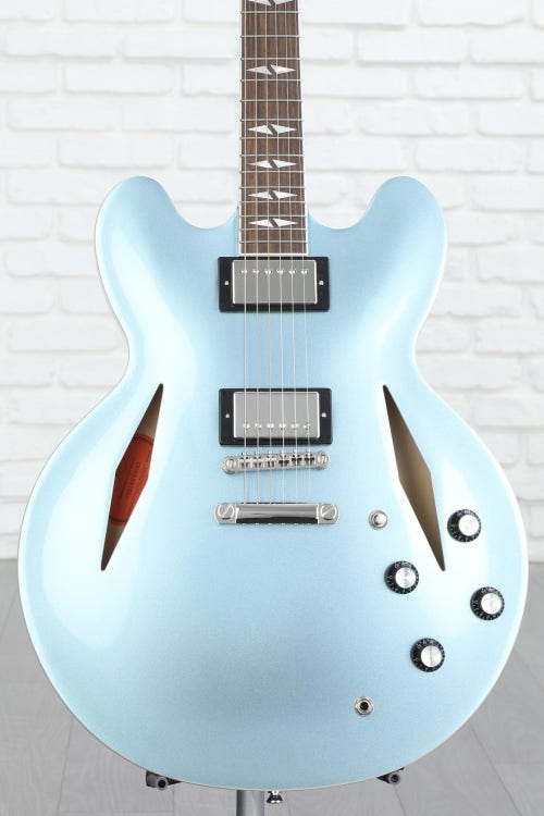 Epiphone Dave Grohl DG-335 Semi-hollowbody Electric Guitar - Pelham Blue