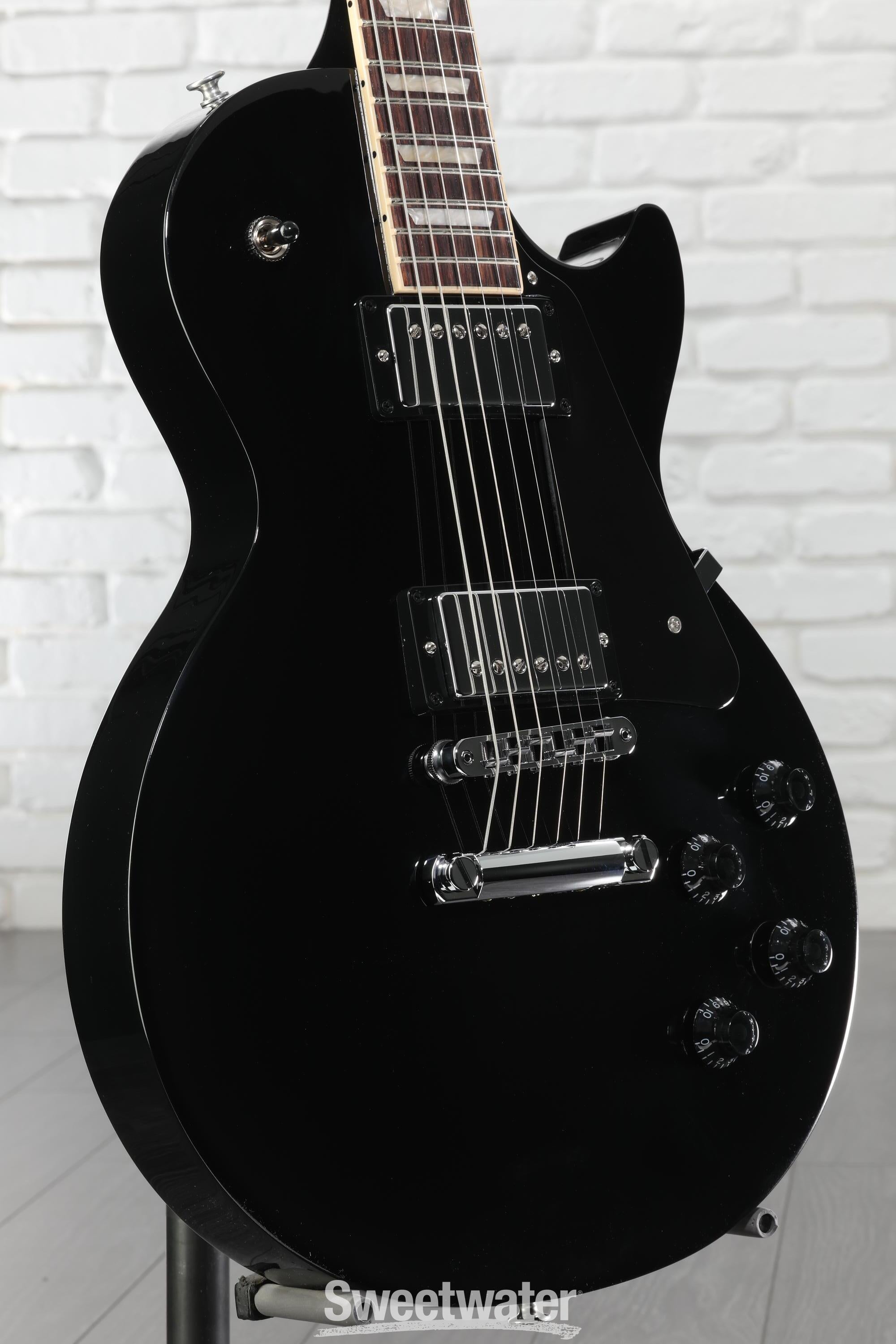 Gibson Les Paul Studio Electric Guitar - Ebony | Sweetwater