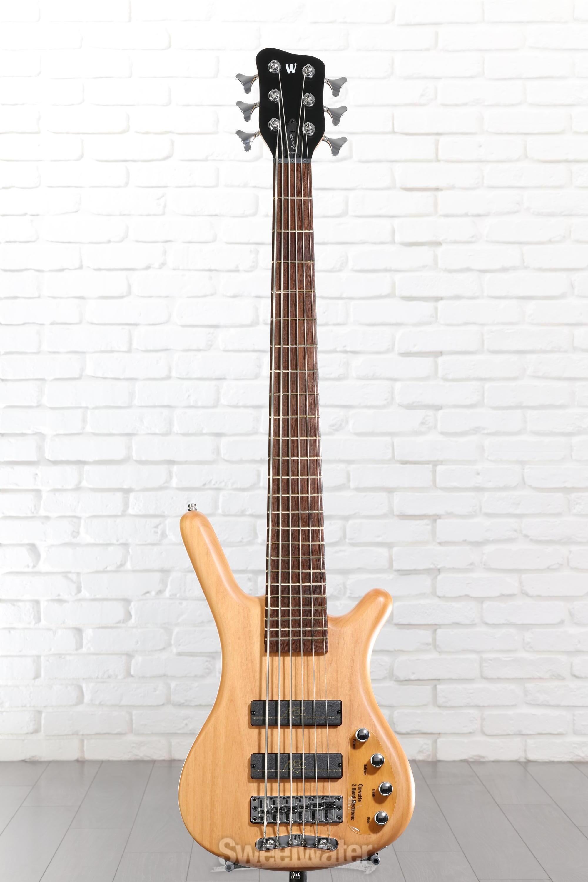 Warwick RockBass Corvette Basic 6-string Bass Guitar - Natural