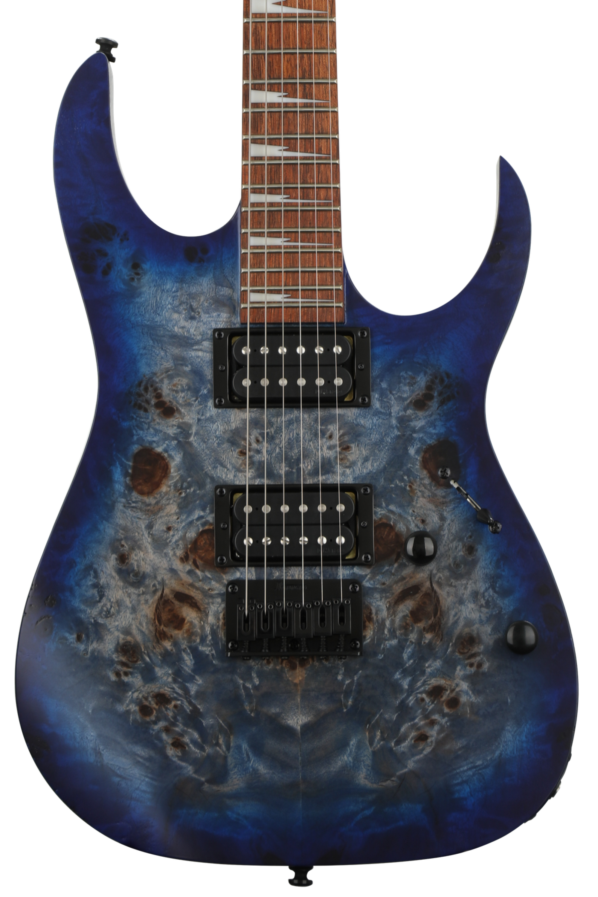 Ibanez RGRT621DPB - Blue Lagoon Burst Flat | Sweetwater