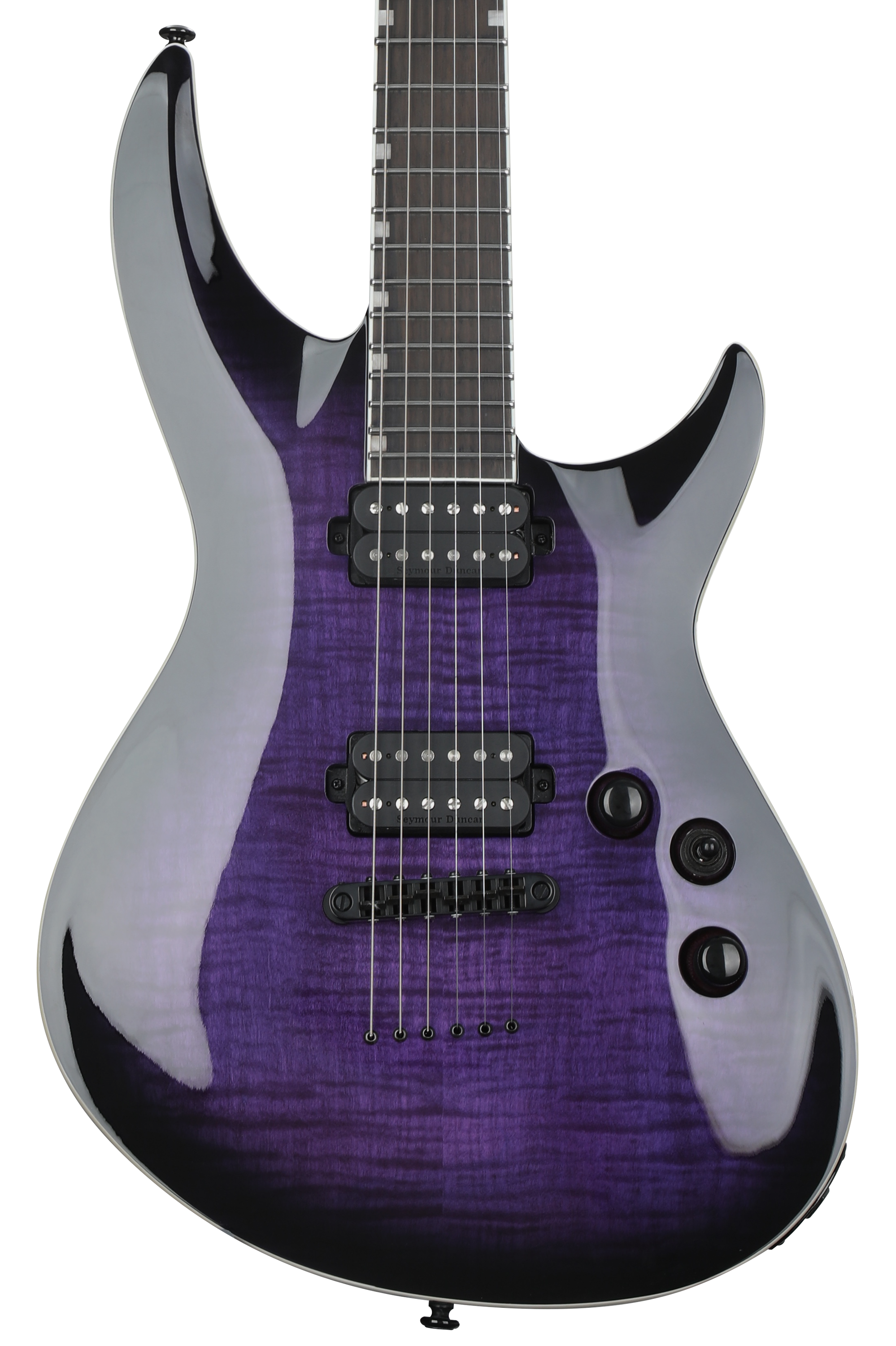 ESP Super Strat！超美品！ ESP LTD H3-1000FM - See-thru Purple Sunburst | Sweetwater