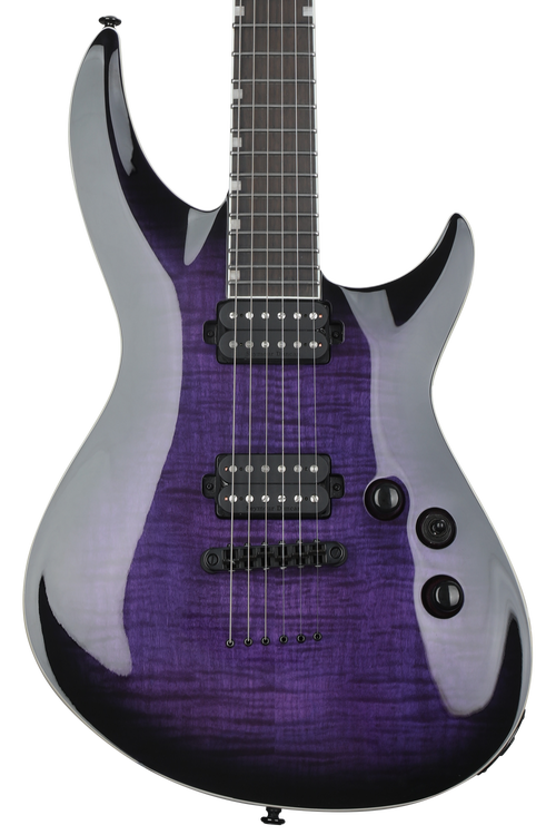 ESP LTD H3-1000FM - See-thru Purple Sunburst | Sweetwater