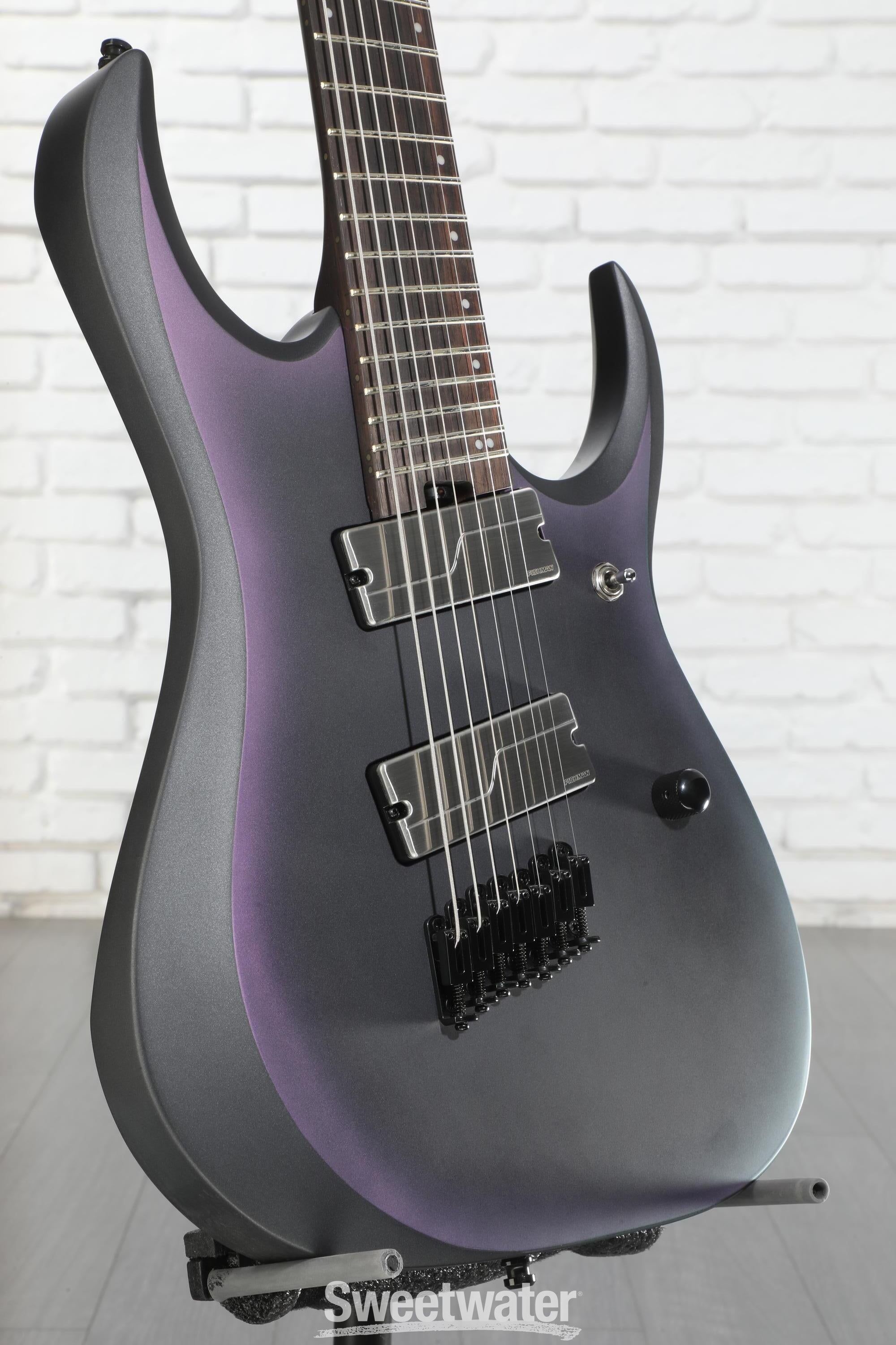 Ibanez Axion Label RGD71ALMS - Black Aurora Burst Matte | Sweetwater