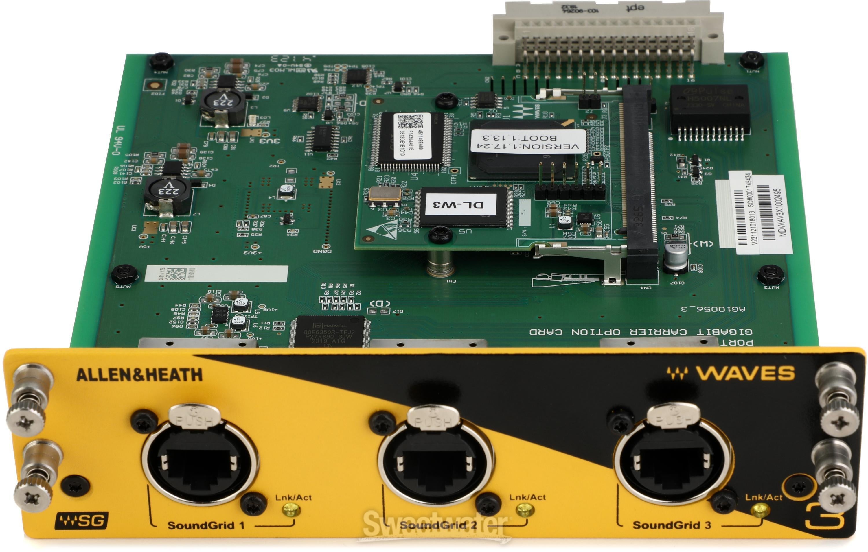 Allen & Heath Waves V3 Waves SoundGrid Audio Networking Card for