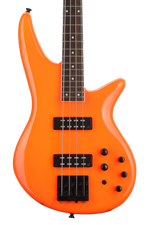 Photo of Jackson X Series Spectra IV Bass Guitar - Neon Orange