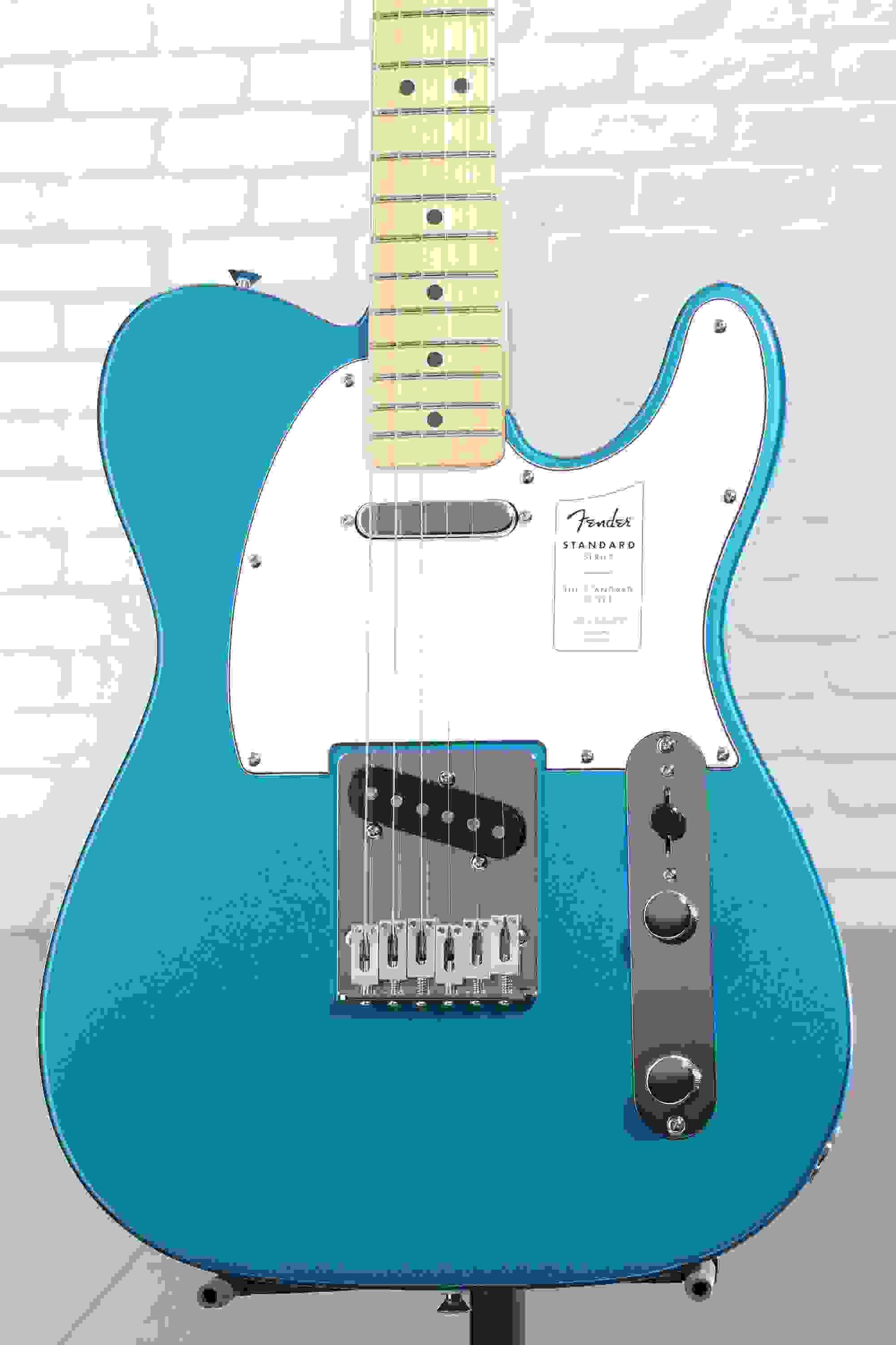 Fender Standard Telecaster Electric Guitar - Aqua Marine Metallic