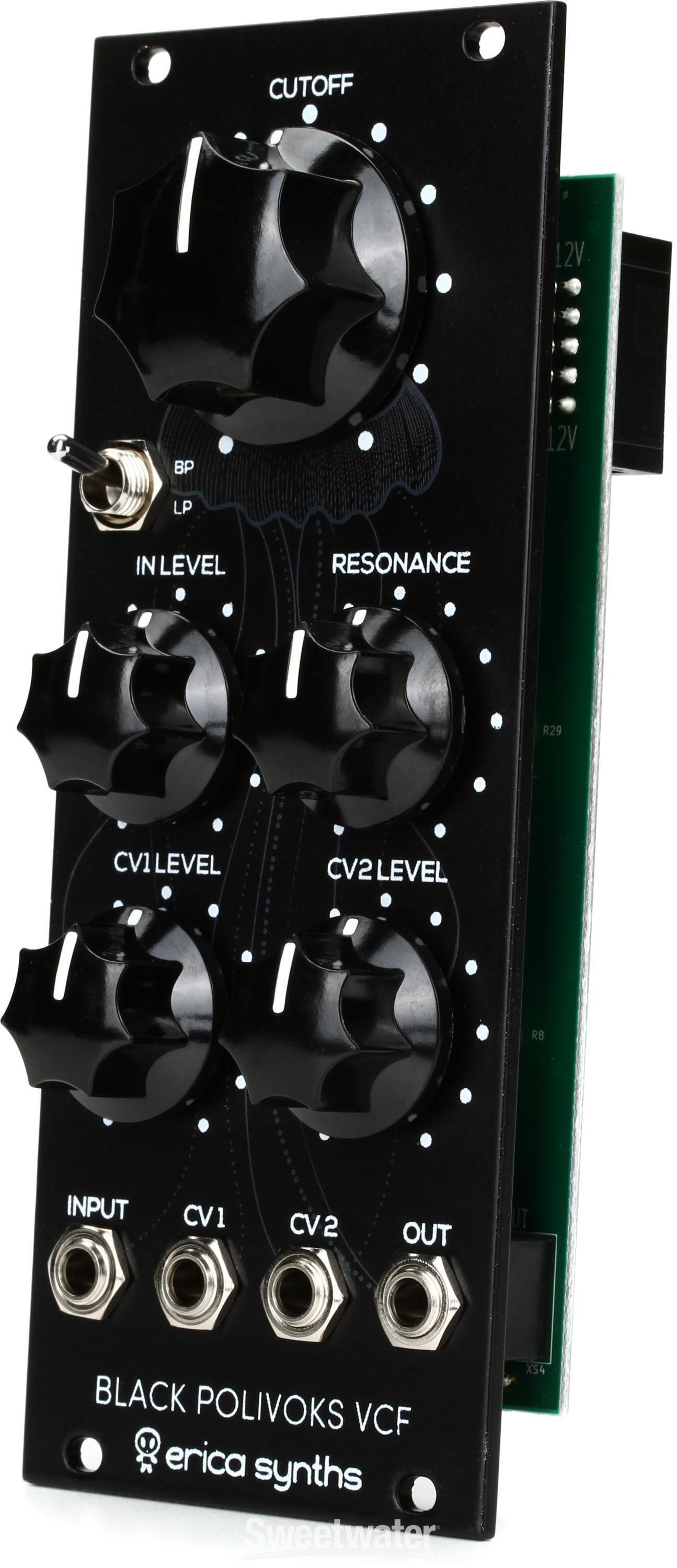 鍵盤楽器 Erica Synths Black Polivoks VCF V2 Erica Synths Black Polivoks VCF v2 - Perfect Circuit