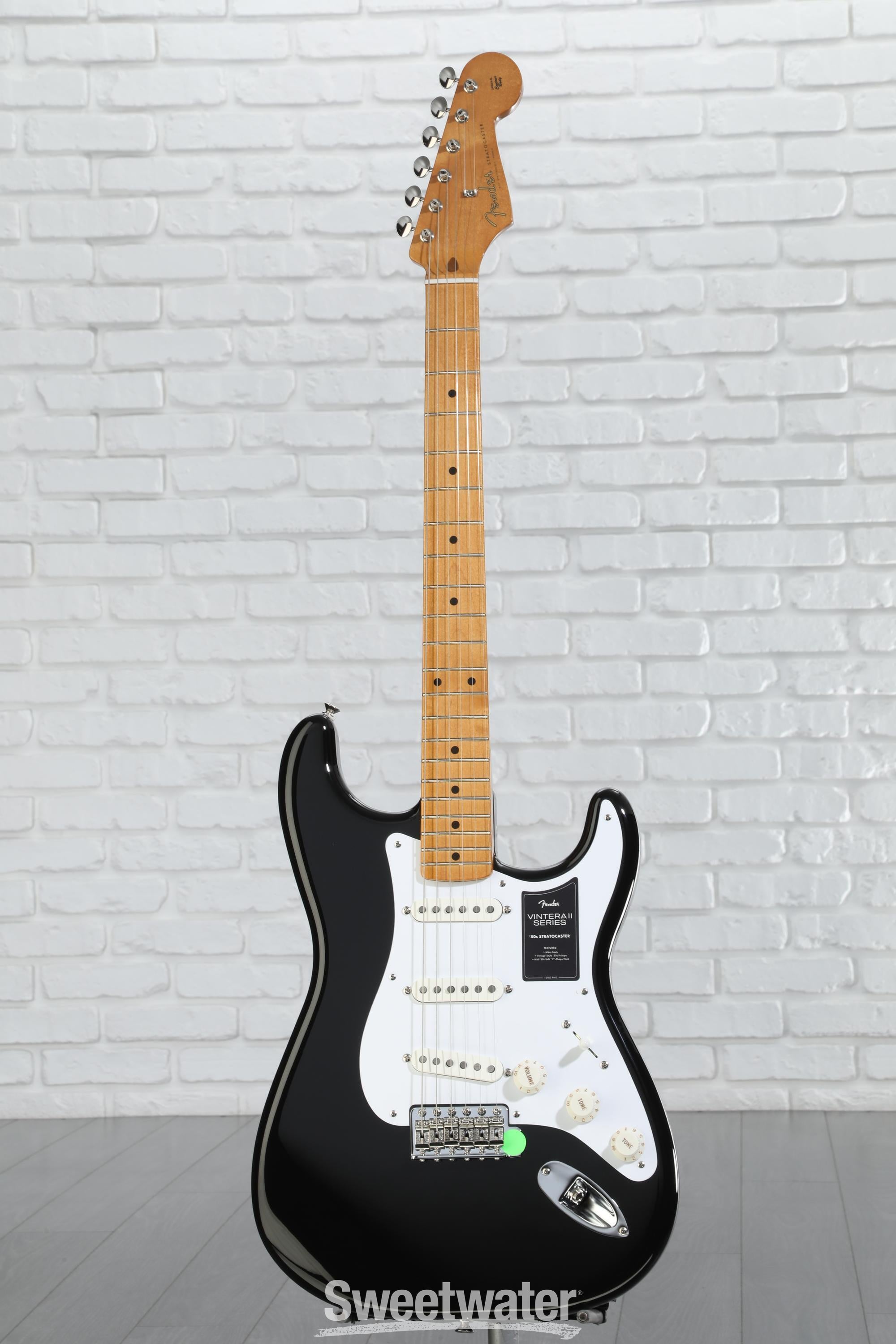 Fender Vintera II '50s Stratocaster Electric Guitar - Black with