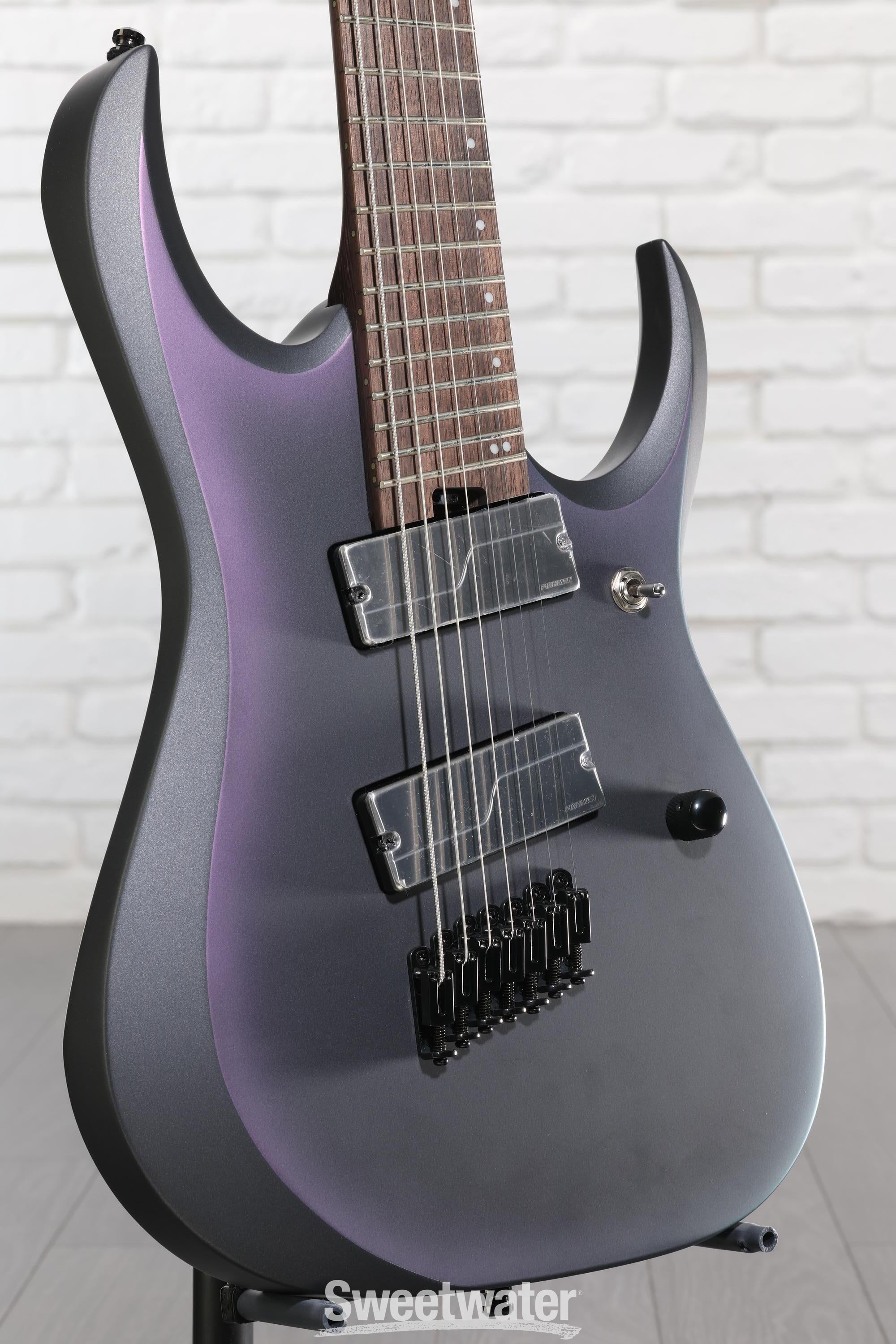 Photo of Ibanez Axion Label RGD71ALMS - Black Aurora Burst Matte