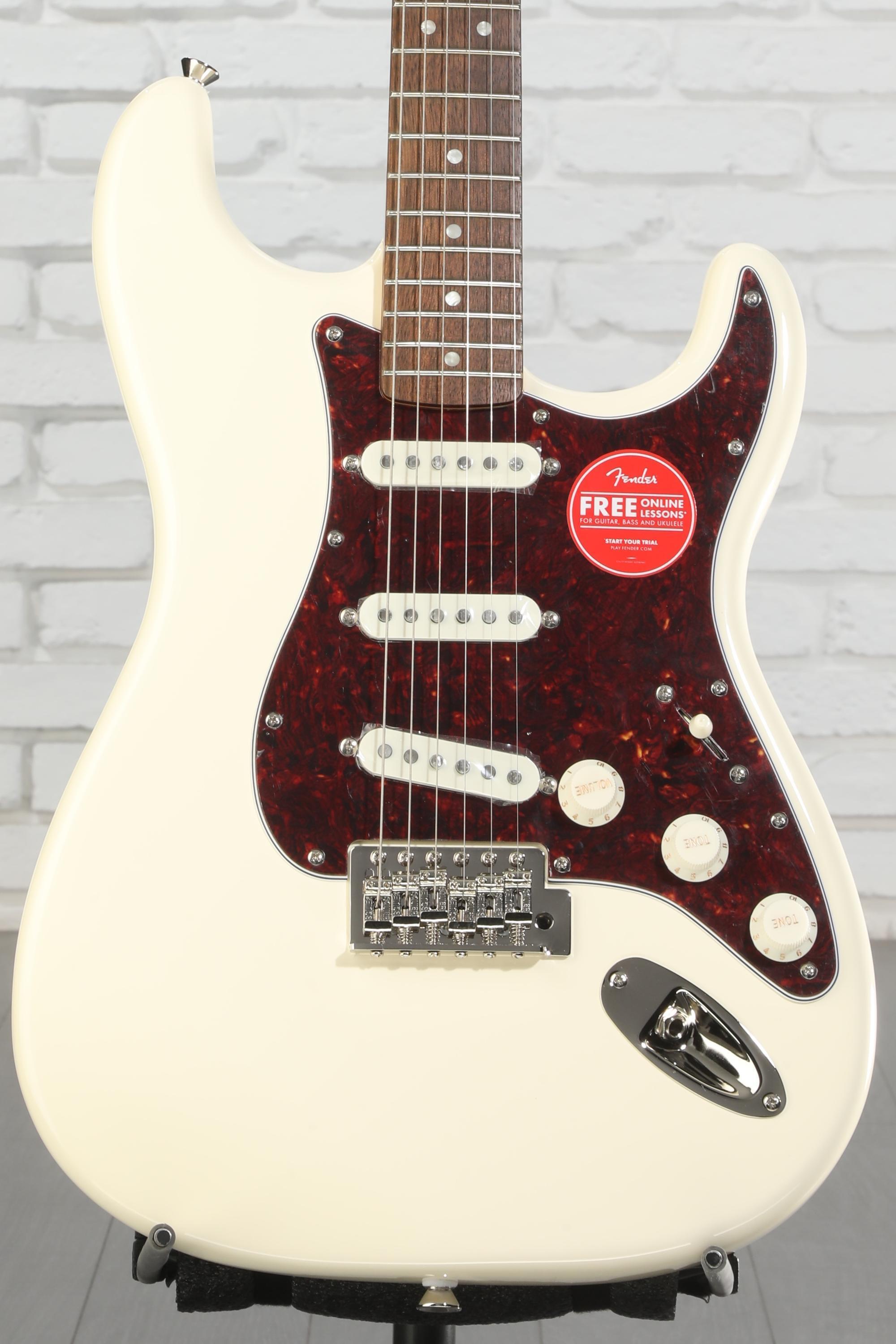 Squier Classic Vibe '70s Stratocaster - Olympic White | Sweetwater