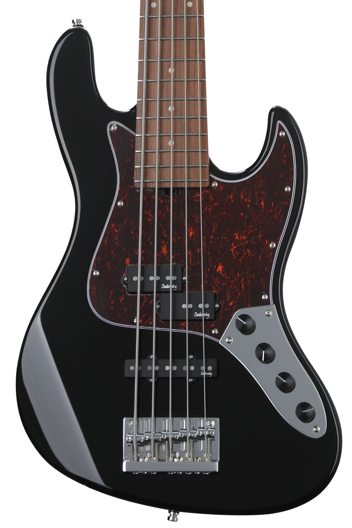 Sadowsky MetroExpress 21-Fret Hybrid PJ 5-string Bass - Black | Sweetwater