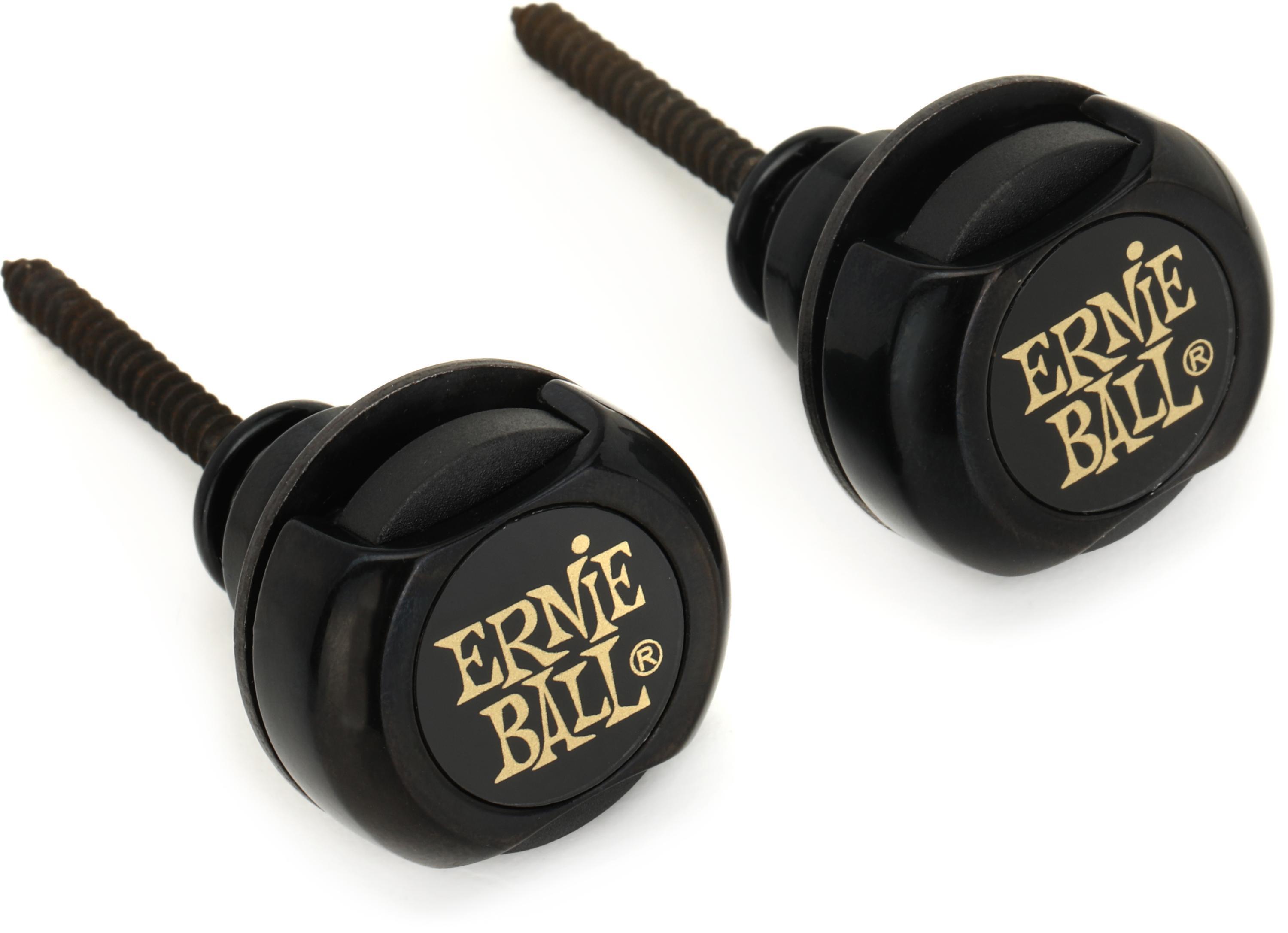 Ernie Ball Super Lock Strap Locks - Set of 2 4600 Nickel