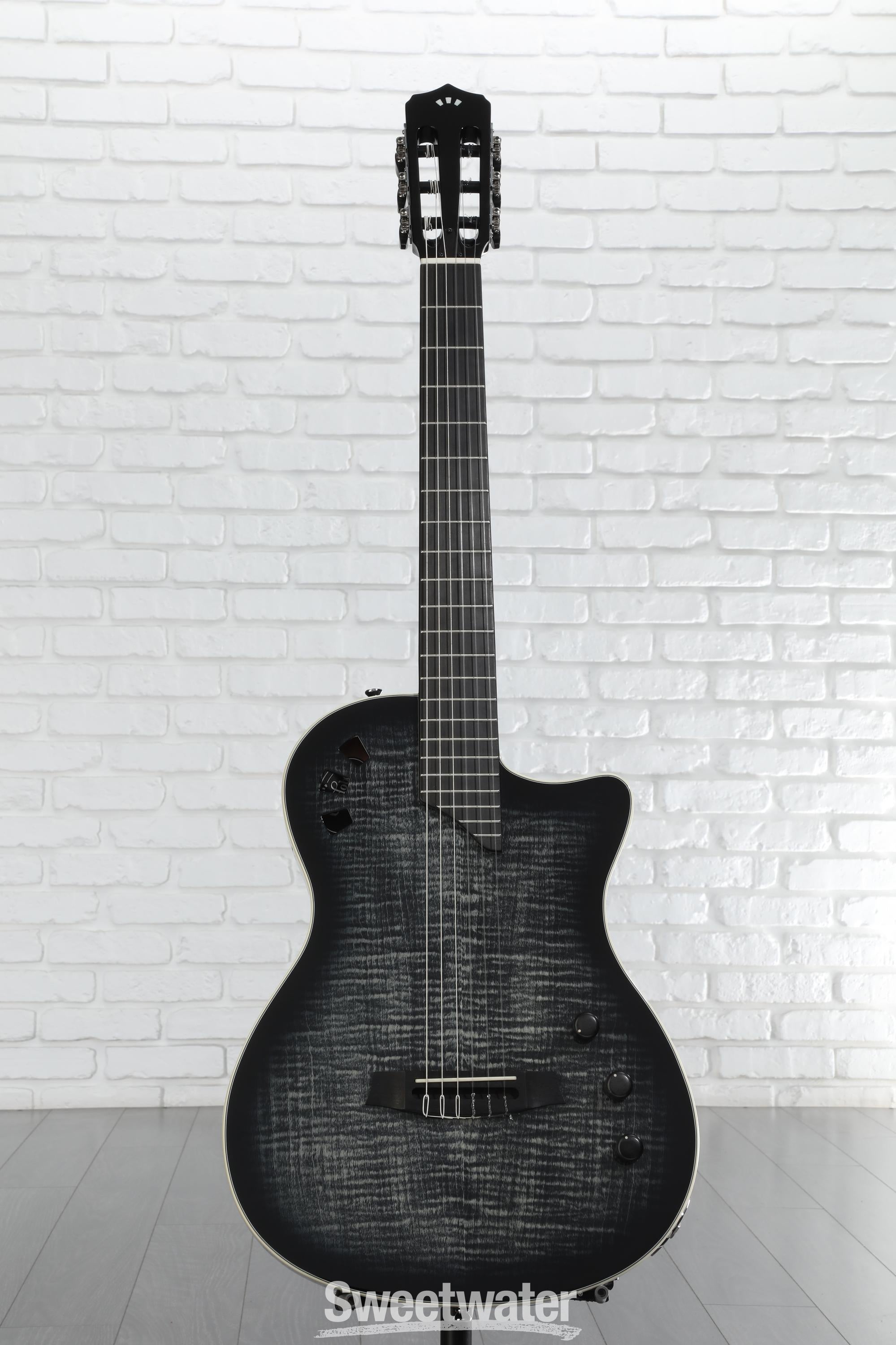 Cordoba Stage Nylon-string Acoustic-electric Guitar - Black