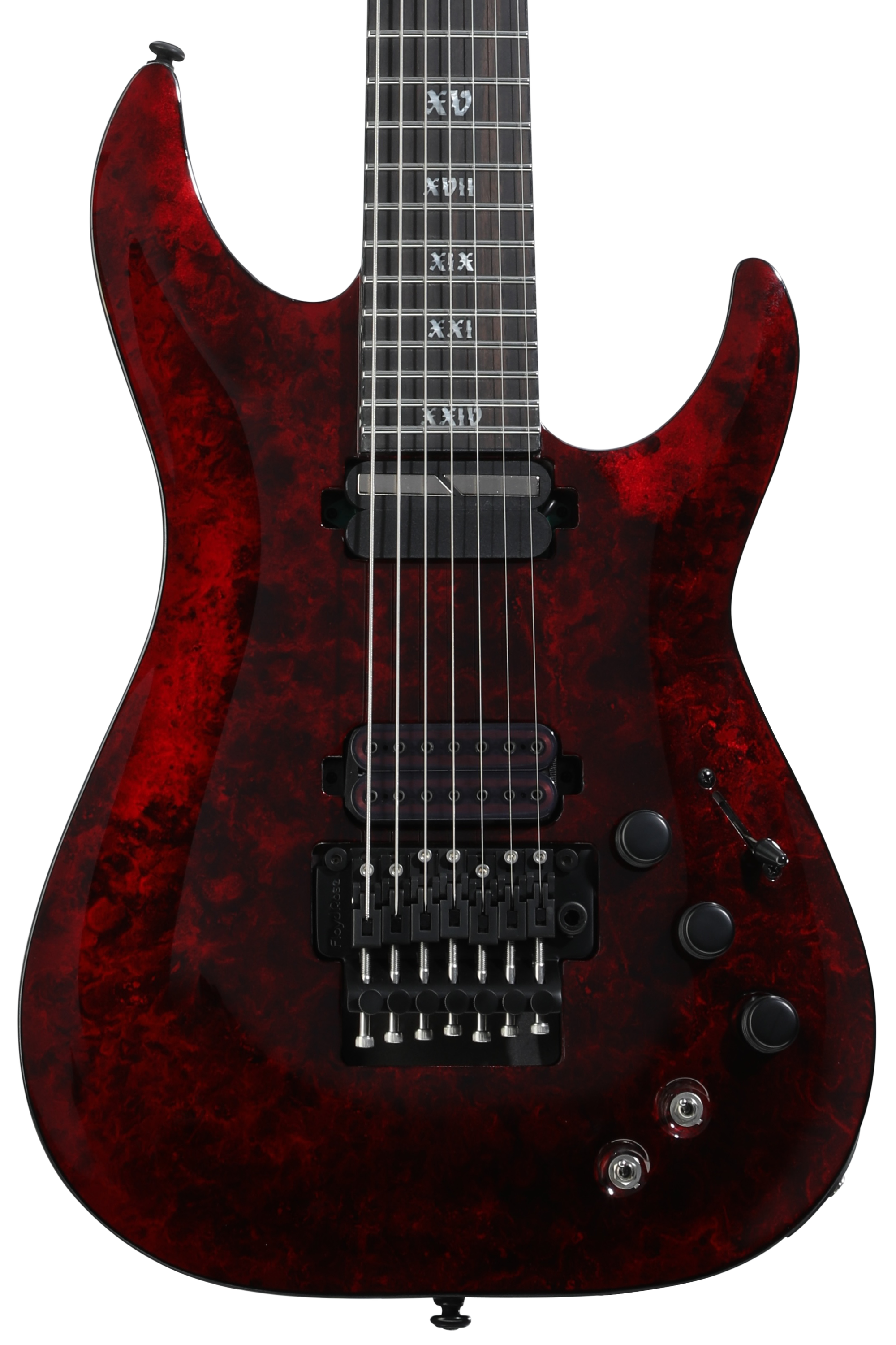 Schecter C-7 FR-S Apocalypse Electric Guitar - Red Reign | Sweetwater